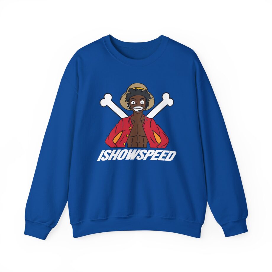 Luffy Ishowspeed Unisex Heavy Blend™ Crewneck Sweatshirt