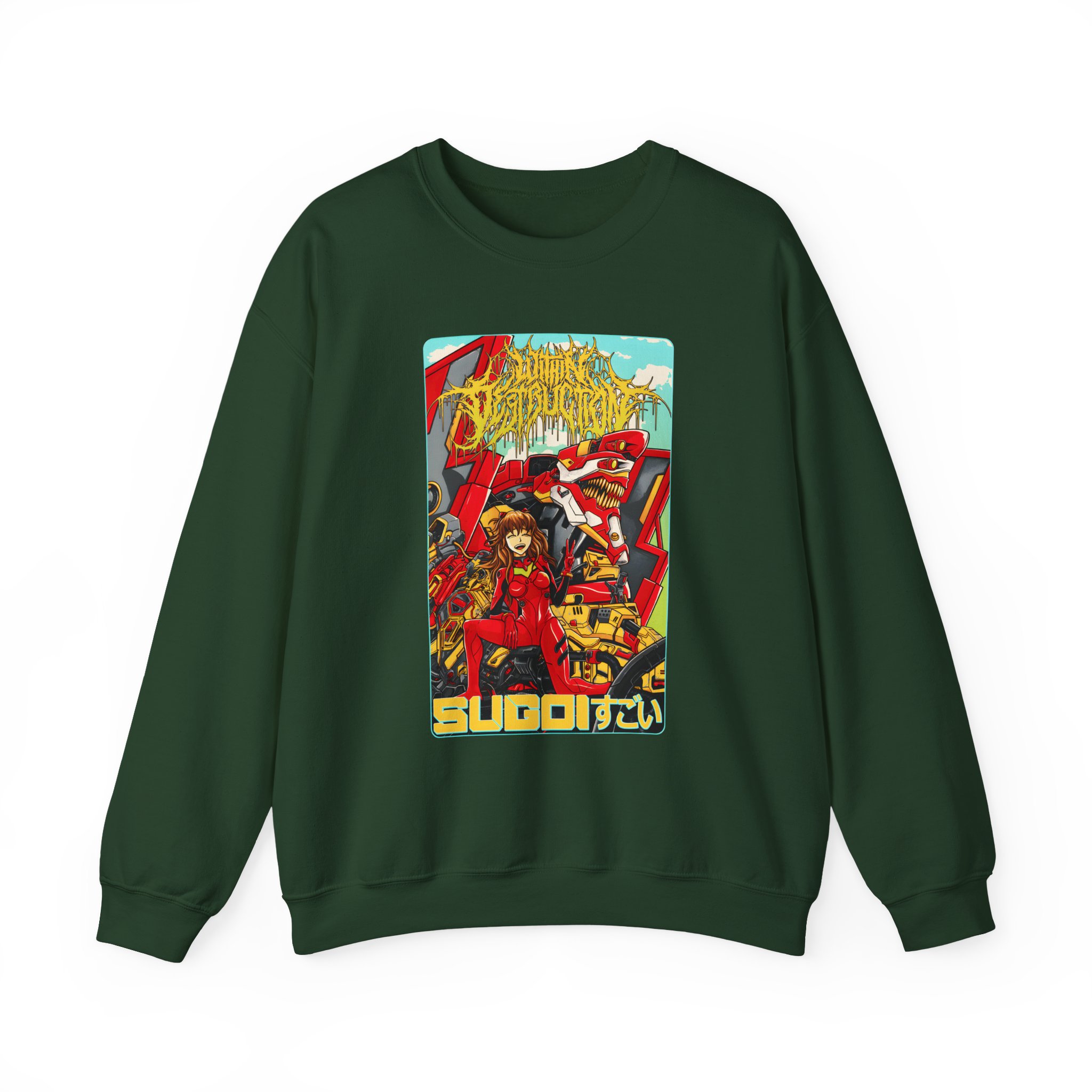 Within Destruction Asuka Unisex Heavy Blend Crewneck Sweatshirt