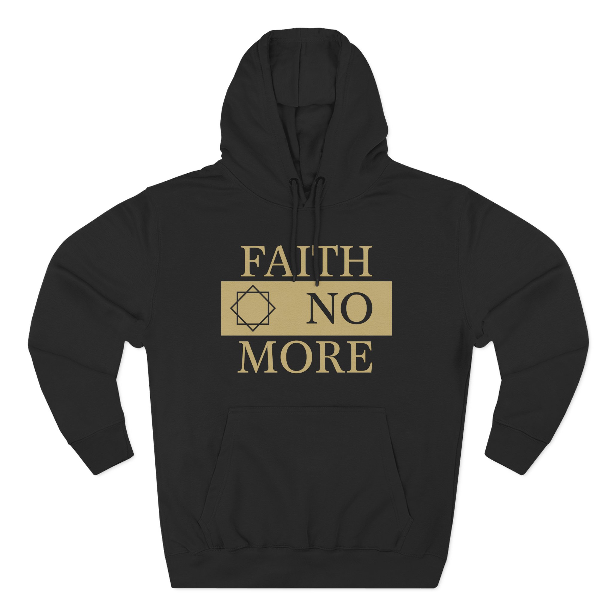 Faith No More Gold Logo Three-Panel Fleece Hoodie