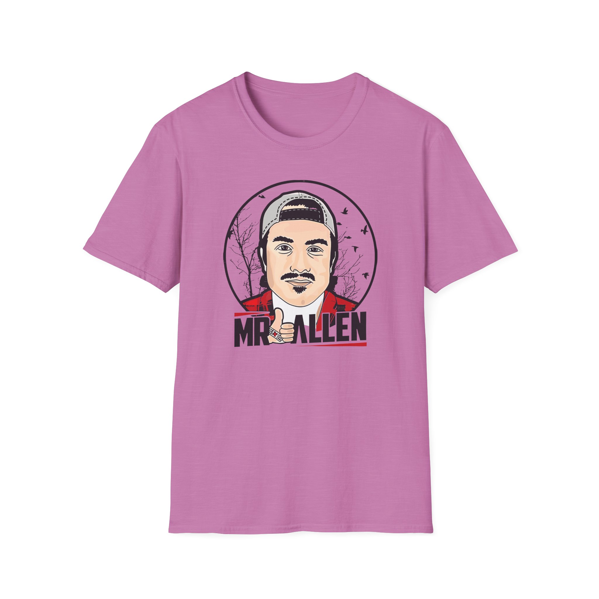 Mrballen Like Button Unisex Softstyle T-Shirt