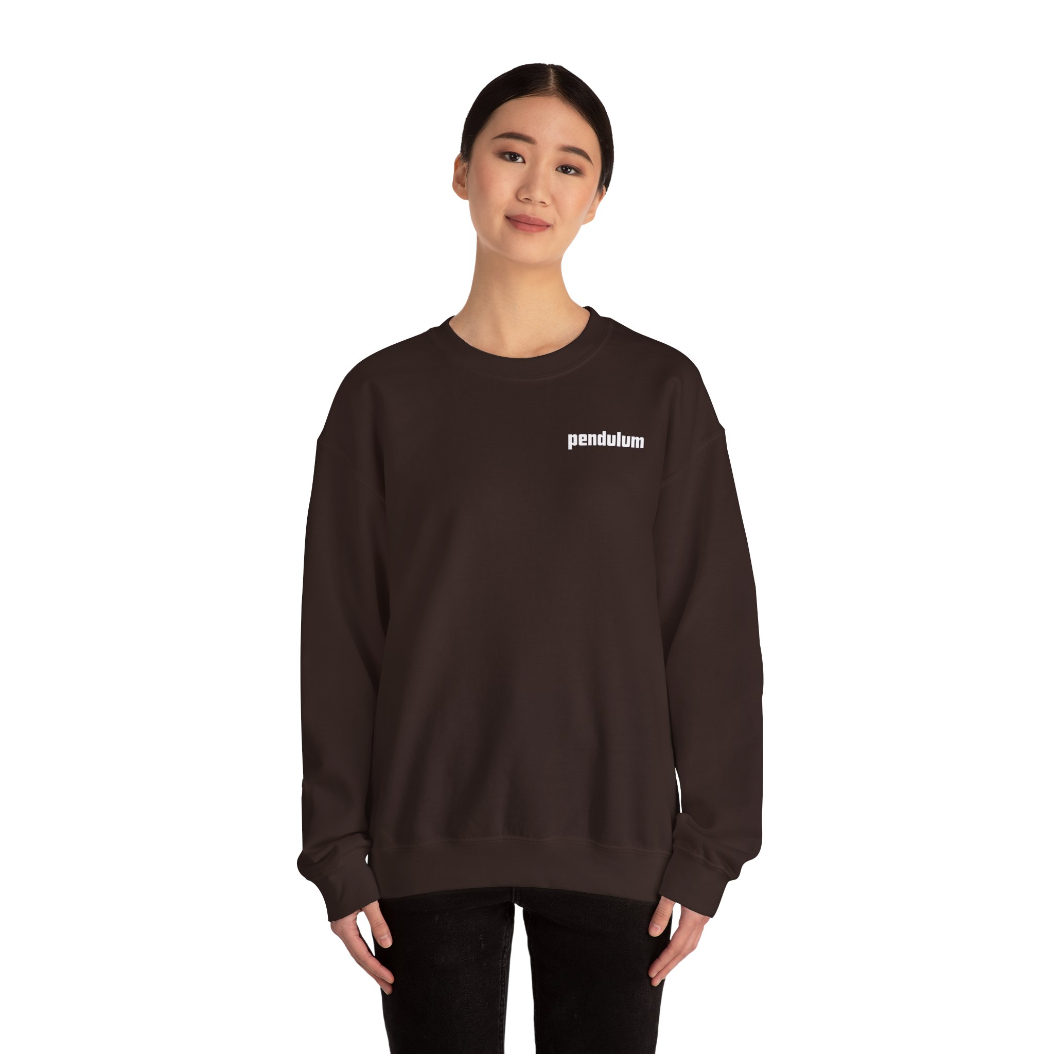 Pendulum Globe Glow in the Dark Logo Unisex Heavy Blendâ„¢ Crewneck Sweatshirt