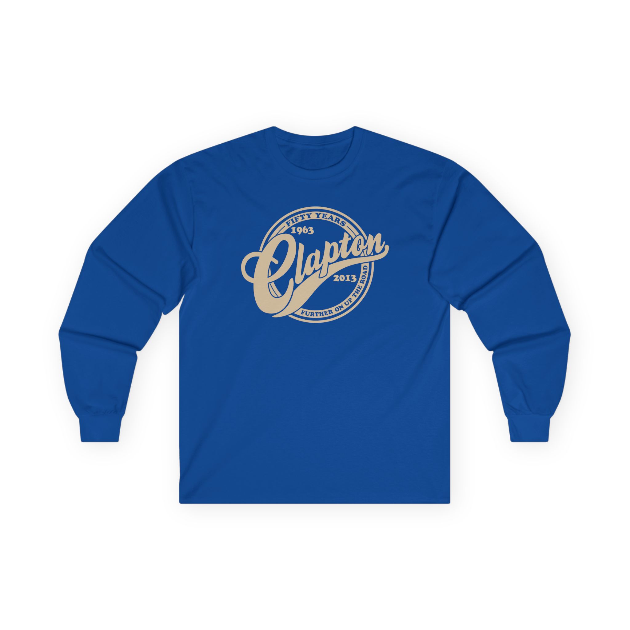 Eric Clapton 50 Years Unisex Ultra Cotton Long Sleeve Tee