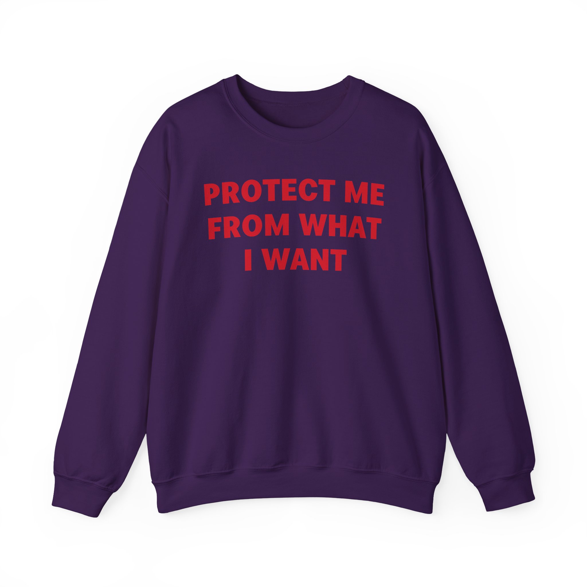 Jenny Holzer Protect Me From What I Want Unisex Heavy Blendâ„¢ Crewneck Sweatshirt