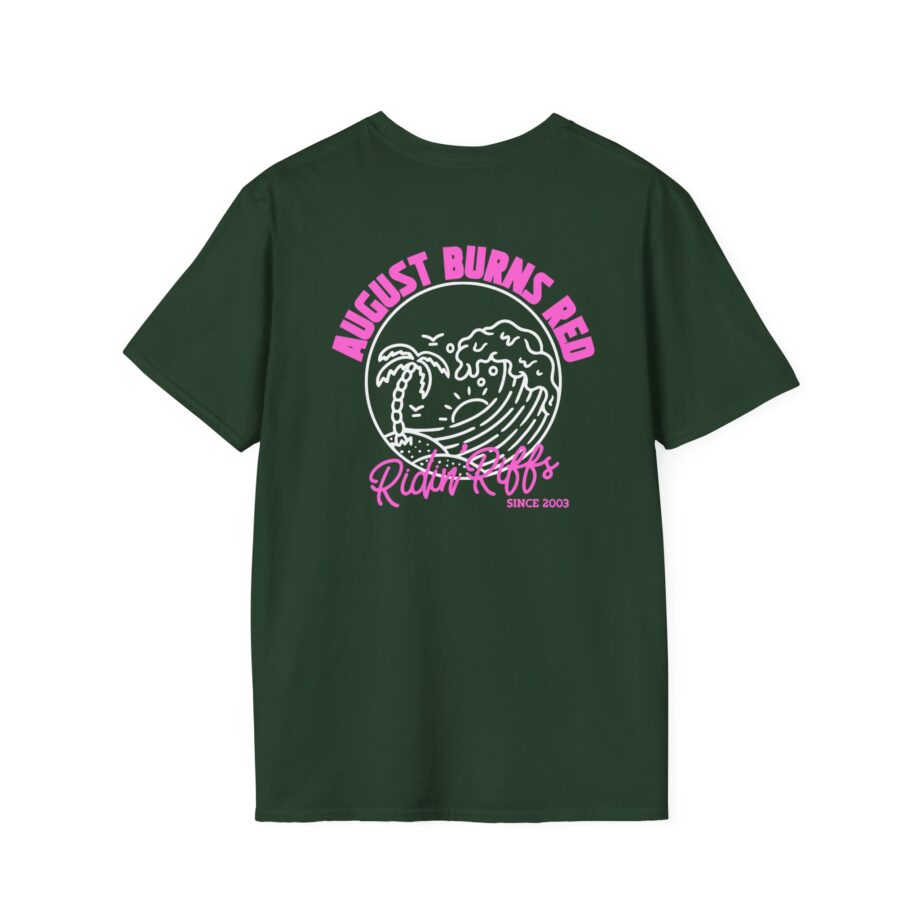 August Burns Red Riff Riders Teal Unisex Softstyle T-Shirt