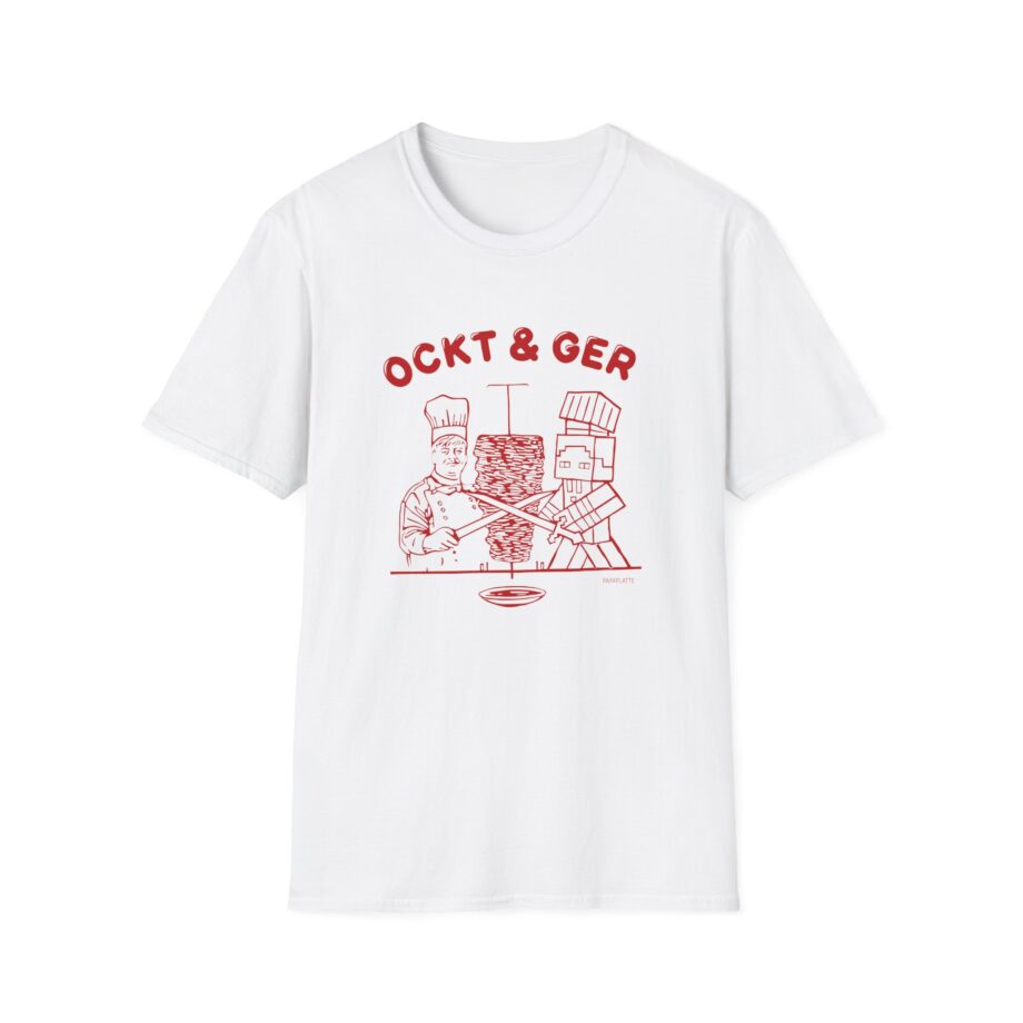 Papaplatte OCKT & GER Unisex Softstyle T-Shirt