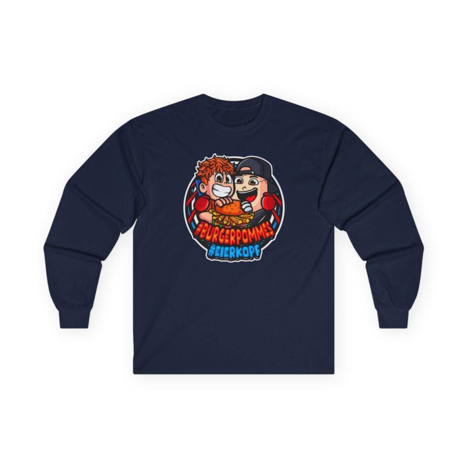 Burger Pommes eierkopf Unisex Ultra Cotton Long Sleeve Tee