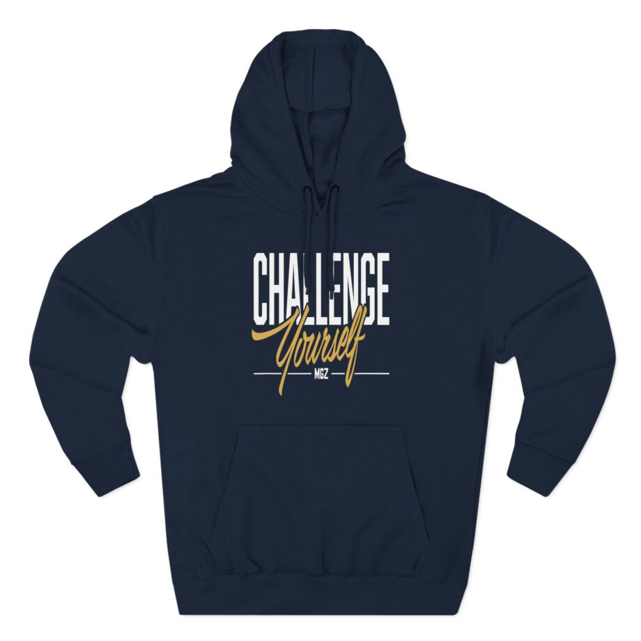 Morgz Mgz Challenge Yourself Three-Panel Fleece Hoodie