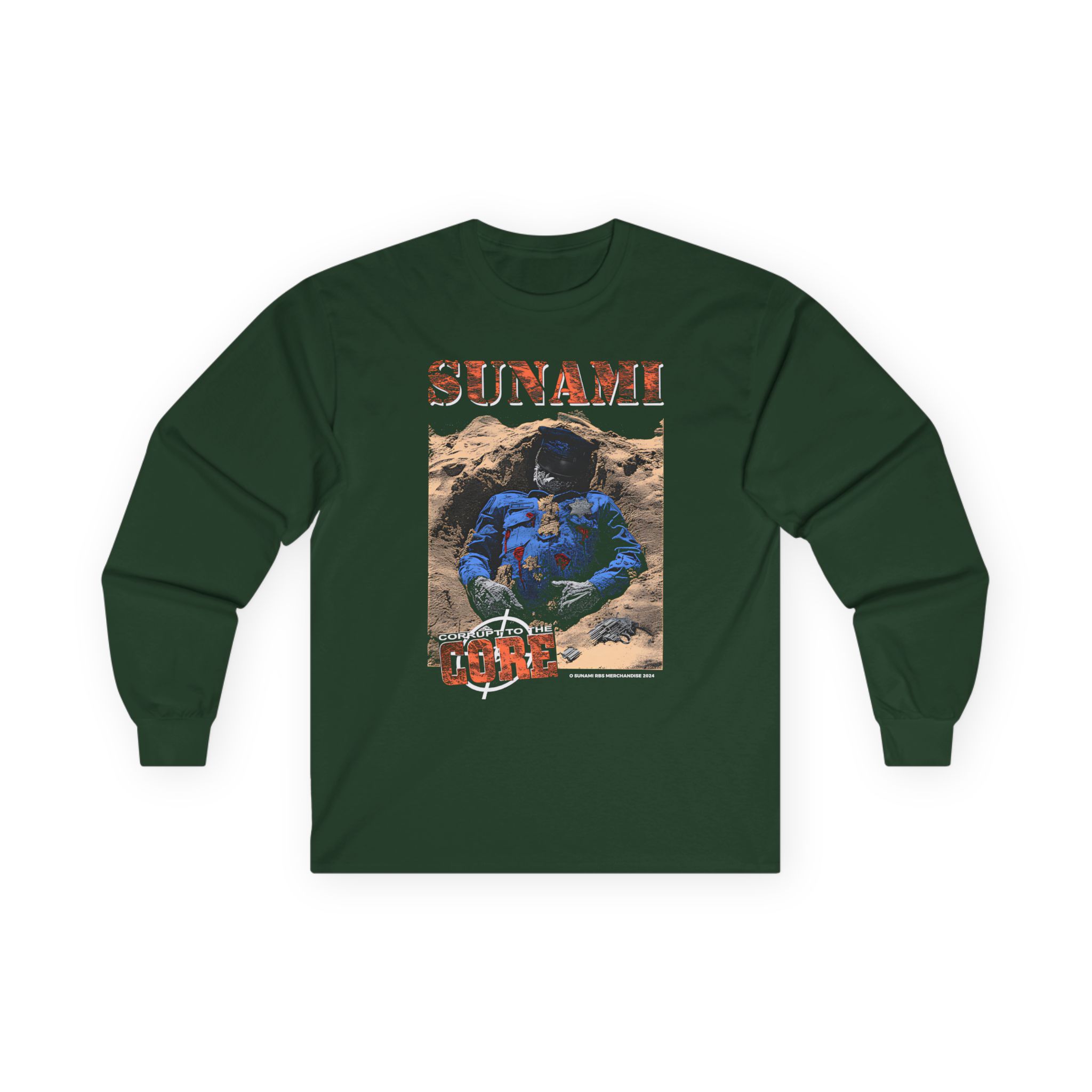 Sunami Corrupt to the Core Unisex Ultra Cotton Long Sleeve Tee