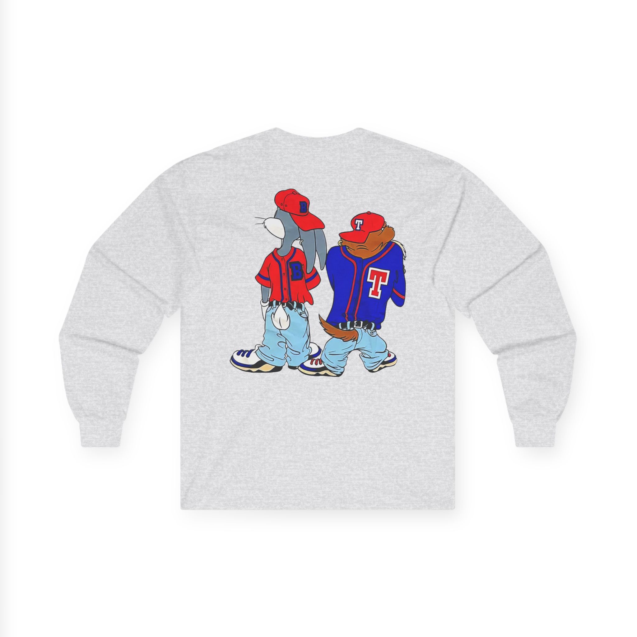 Vintage 90s Looney Tunes Bugs Taz Kris’s Kross Unisex Ultra Cotton Long Sleeve Tee