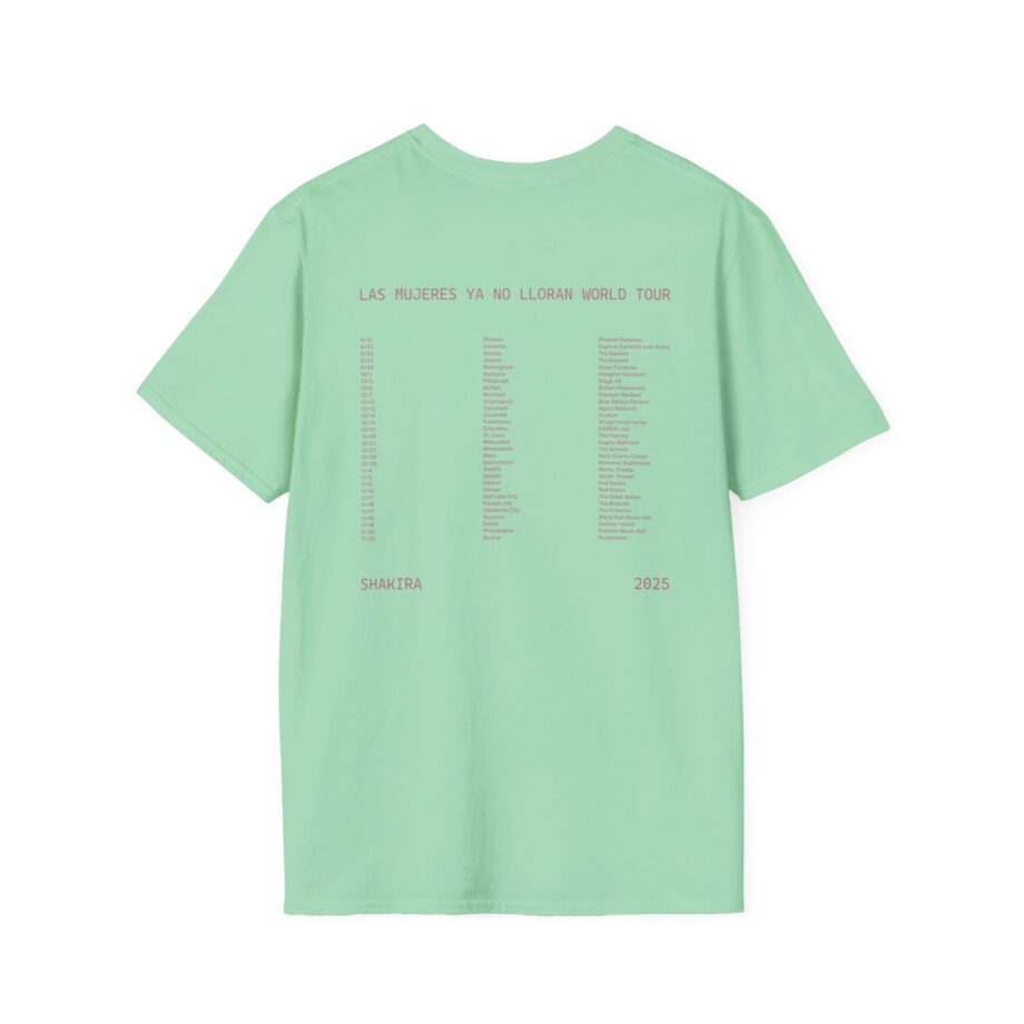 Shakira LMYNL World Tour Unisex Softstyle T-Shirt