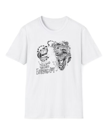 Will Wood Everything is a Lot Unisex Softstyle T-Shirt