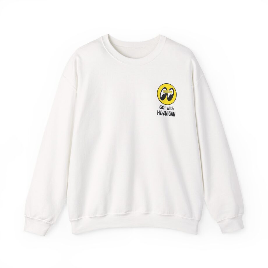 Ken Block Hoonigan X Mooneyes Go With Hoon Unisex Heavy Blend™ Crewneck Sweatshirt