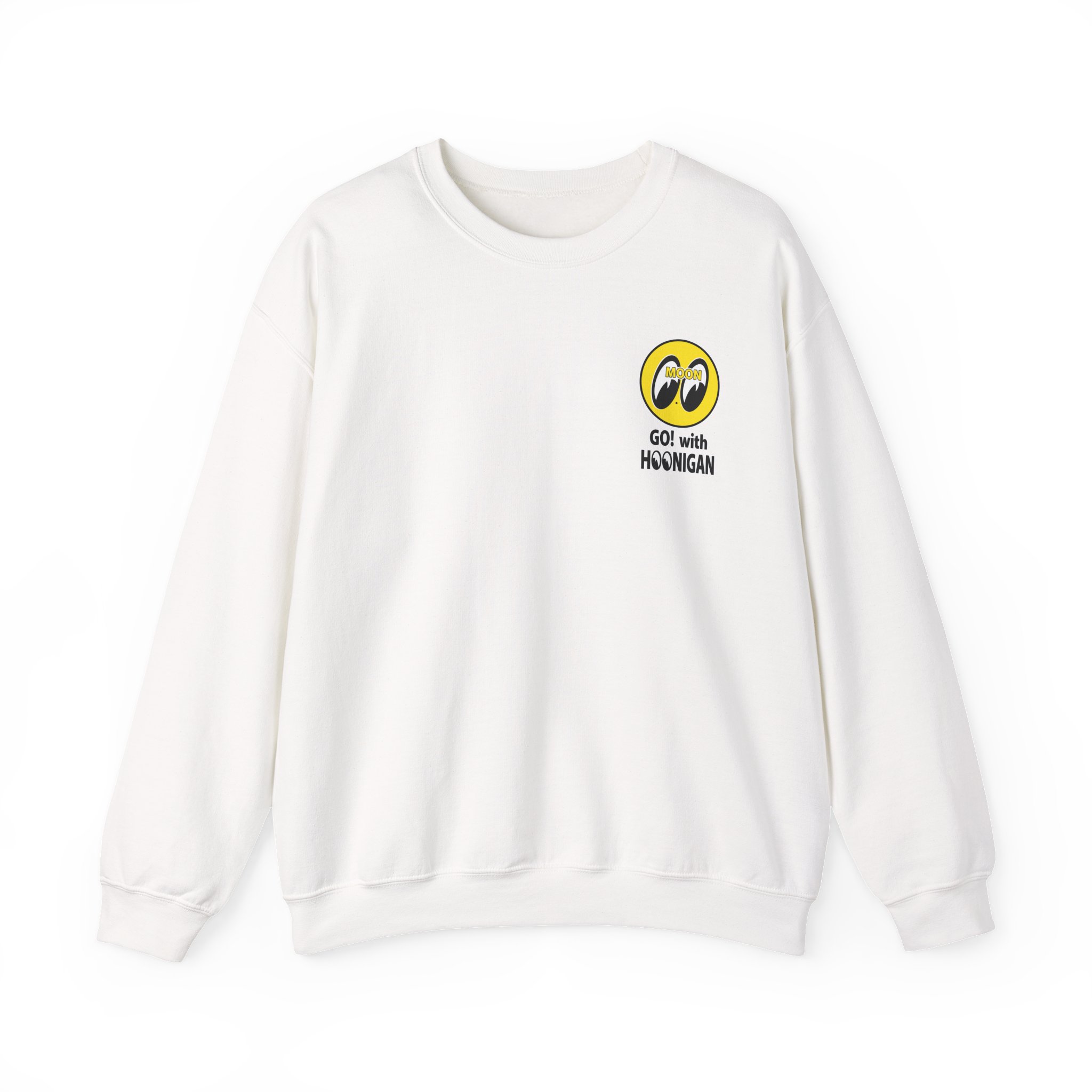 Ken Block Hoonigan X Mooneyes Go With Hoon Unisex Heavy Blendâ„¢ Crewneck Sweatshirt