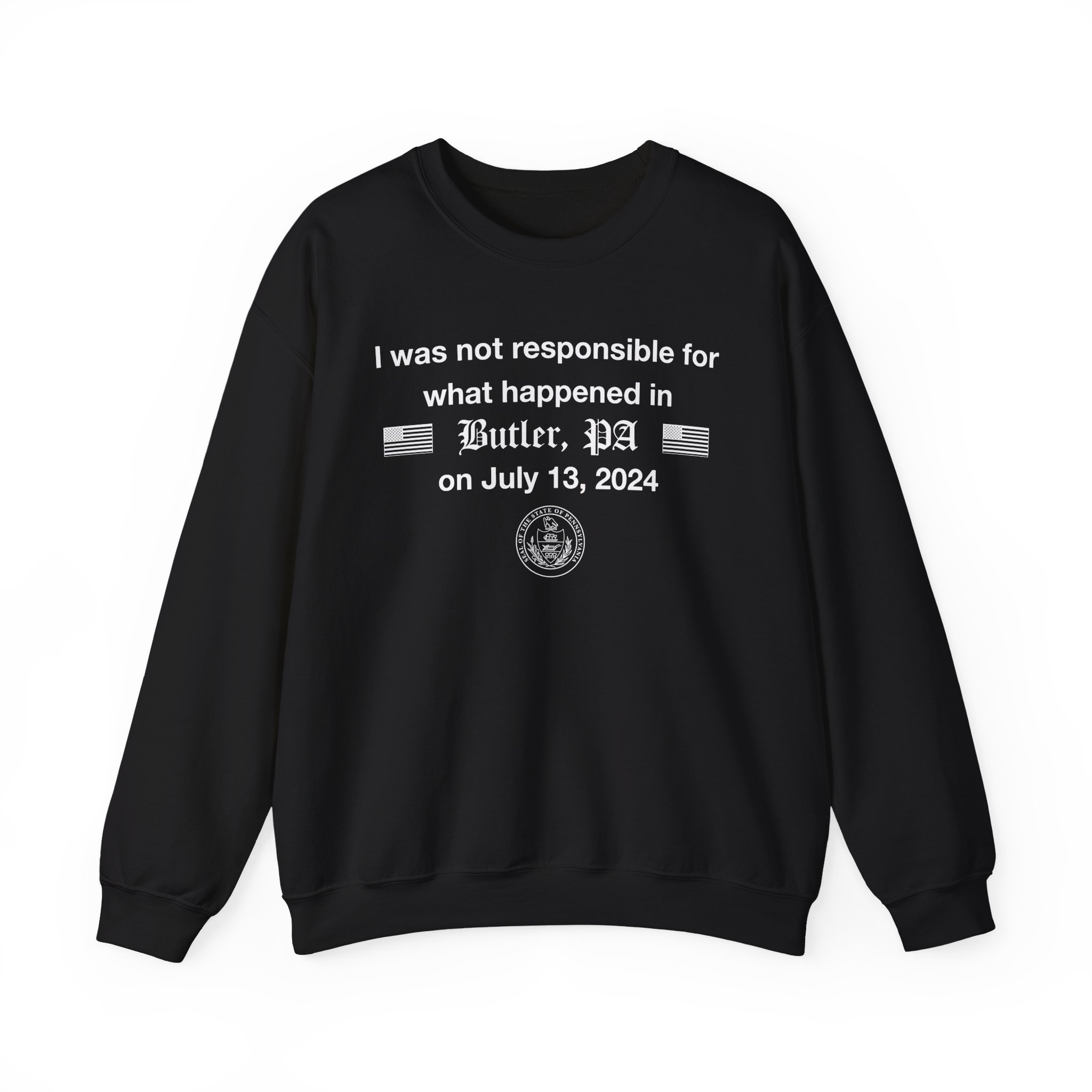 Jschlatt the Presidential Mishap Unisex Heavy Blendâ„¢ Crewneck Sweatshirt