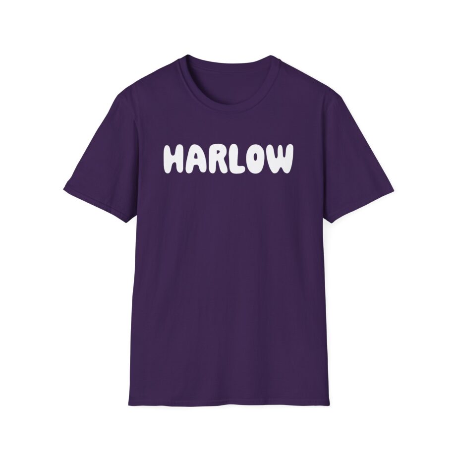 Harlow and Popcorn Unisex Softstyle T-Shirt