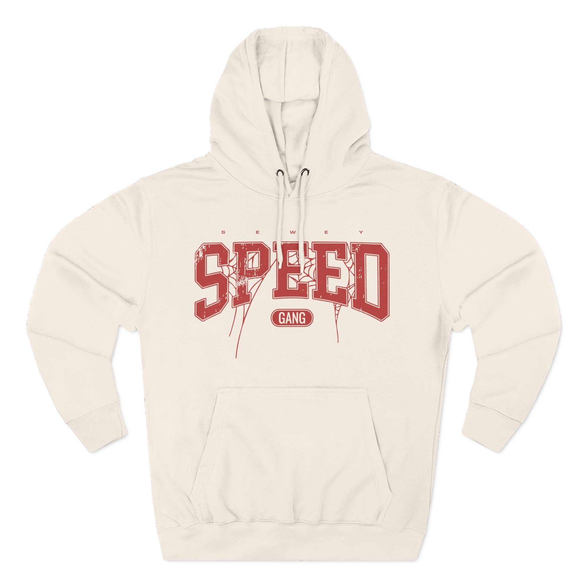 Ishowspeed Spider Web Three-Panel Fleece Hoodie