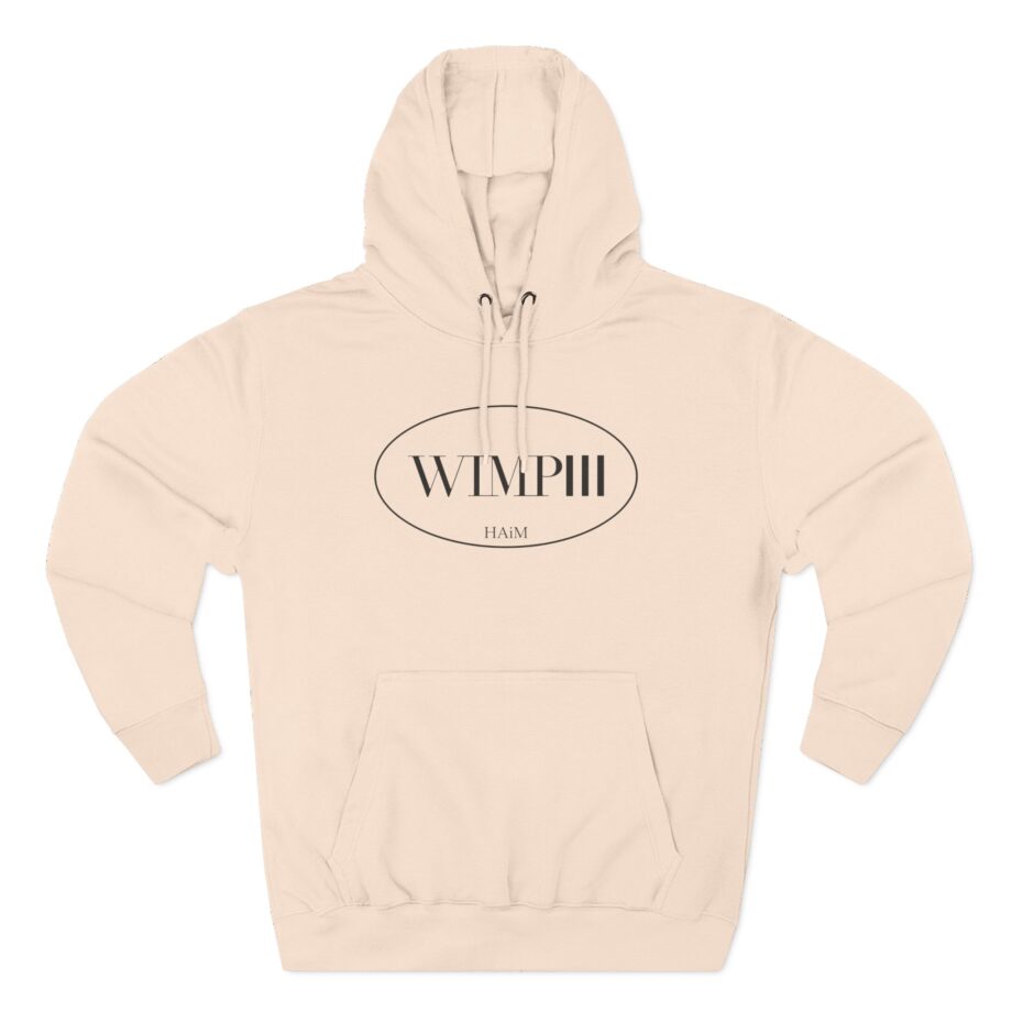 Haim Wimpiii  Three-Panel Fleece Hoodie