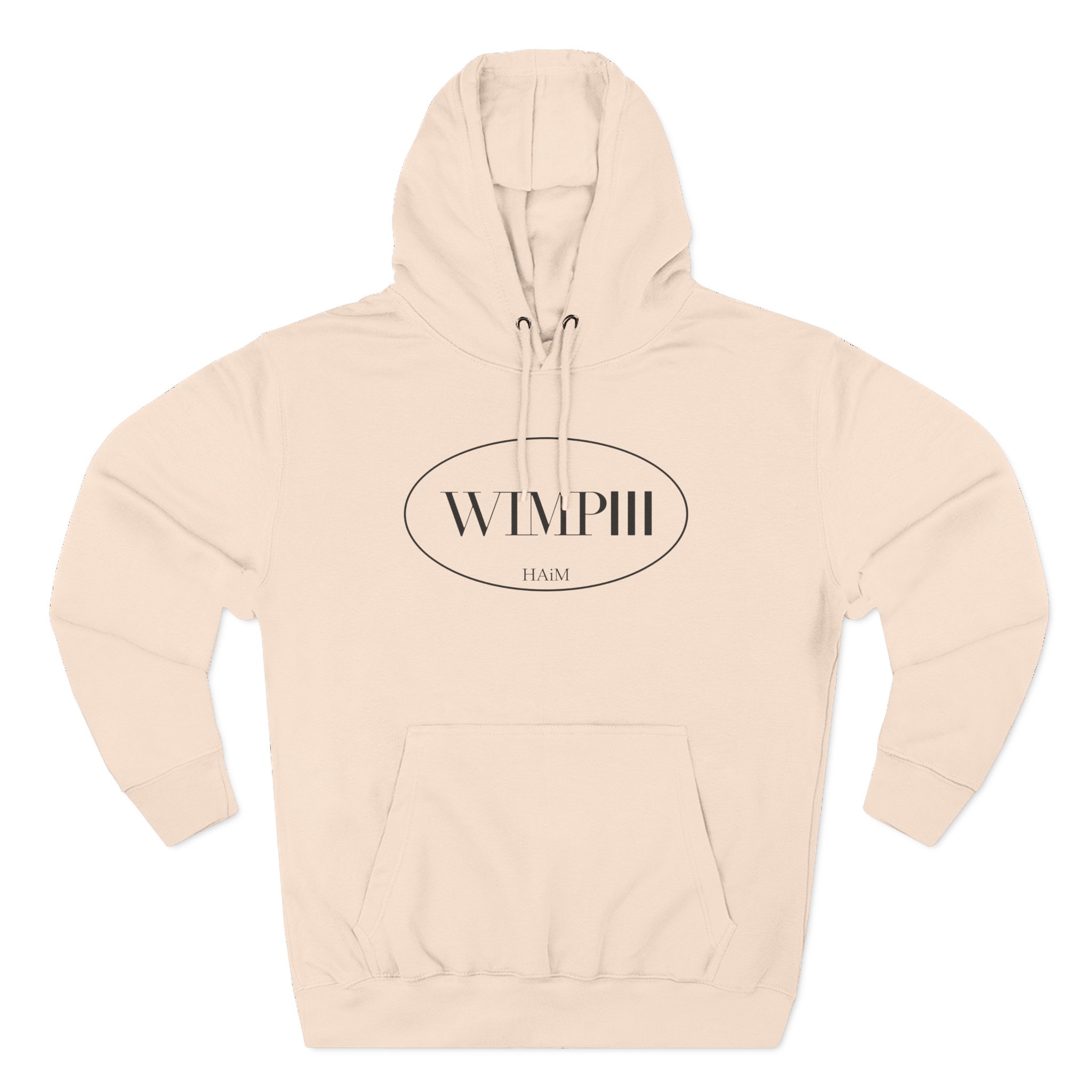 Haim Wimpiii  Three-Panel Fleece Hoodie