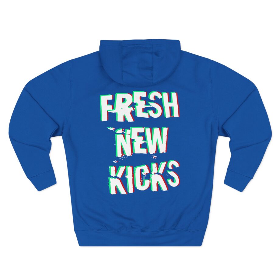 Dimitri K Three-Panel Fleece Hoodie