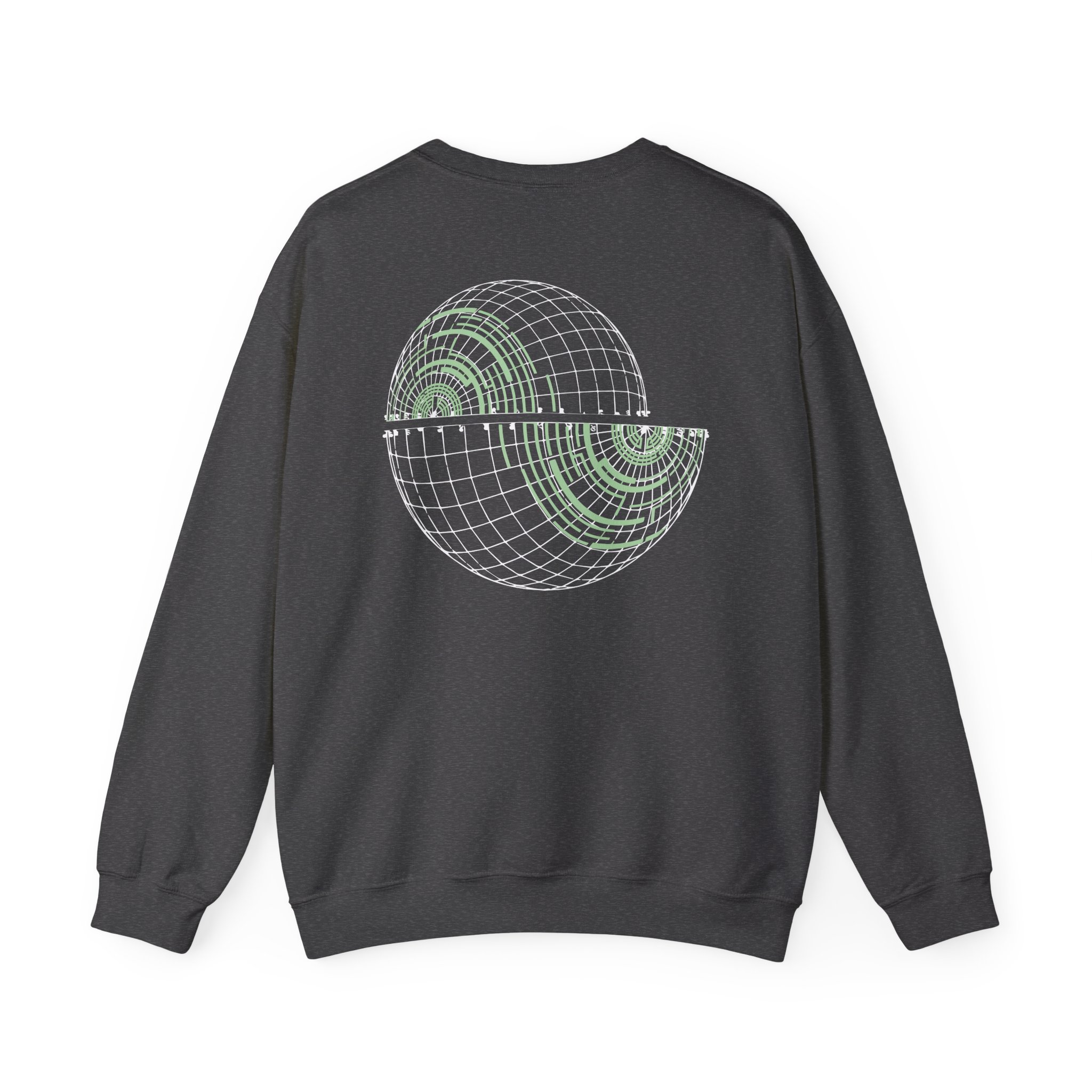Pendulum Globe Glow in the Dark Logo Unisex Heavy Blendâ„¢ Crewneck Sweatshirt