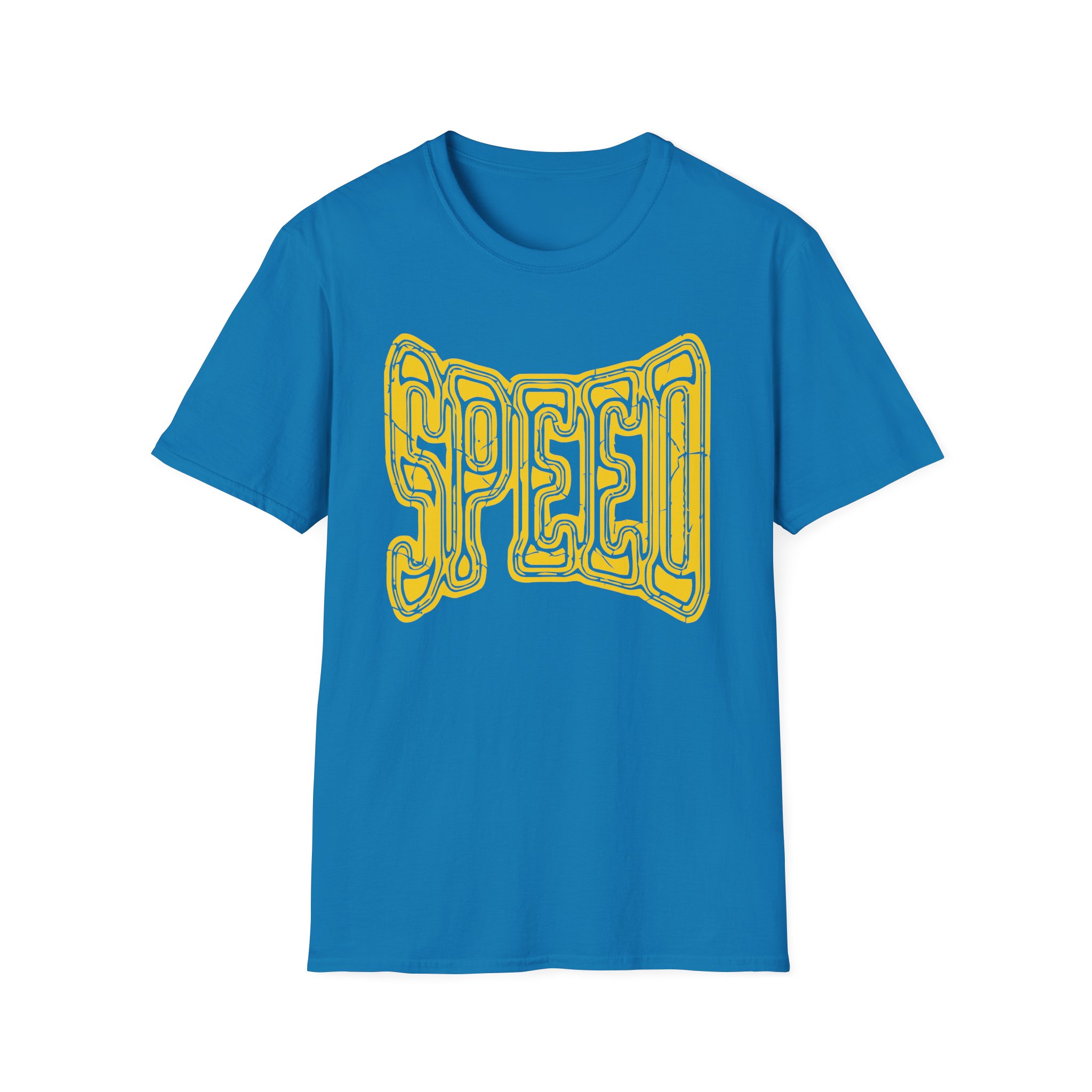 Ishowspeed Gold Logo Unisex Softstyle T-Shirt
