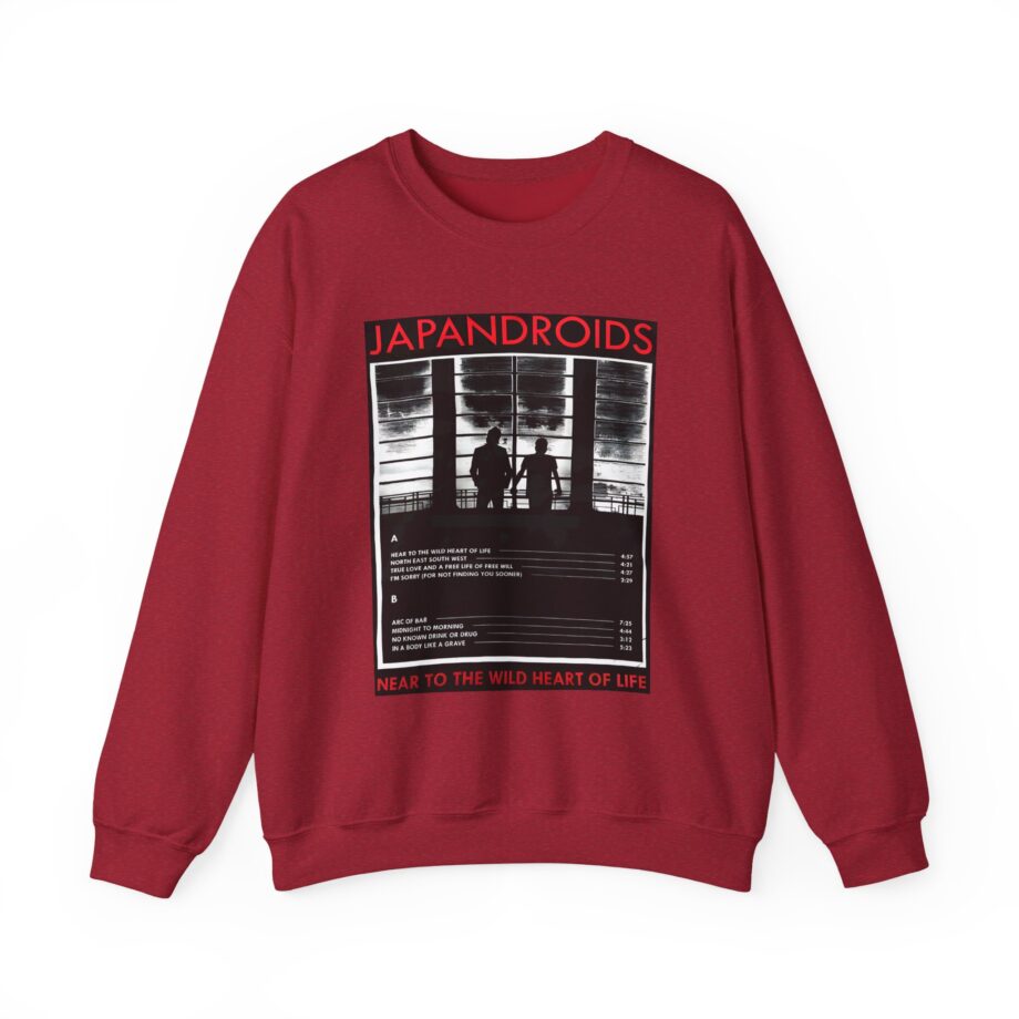 Japandroids Near to the Wild Heart of Life Unisex Heavy Blend™ Crewneck Sweatshirt