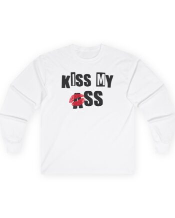 Jake Webber Kiss My Ass Unisex Ultra Cotton Long Sleeve Tee