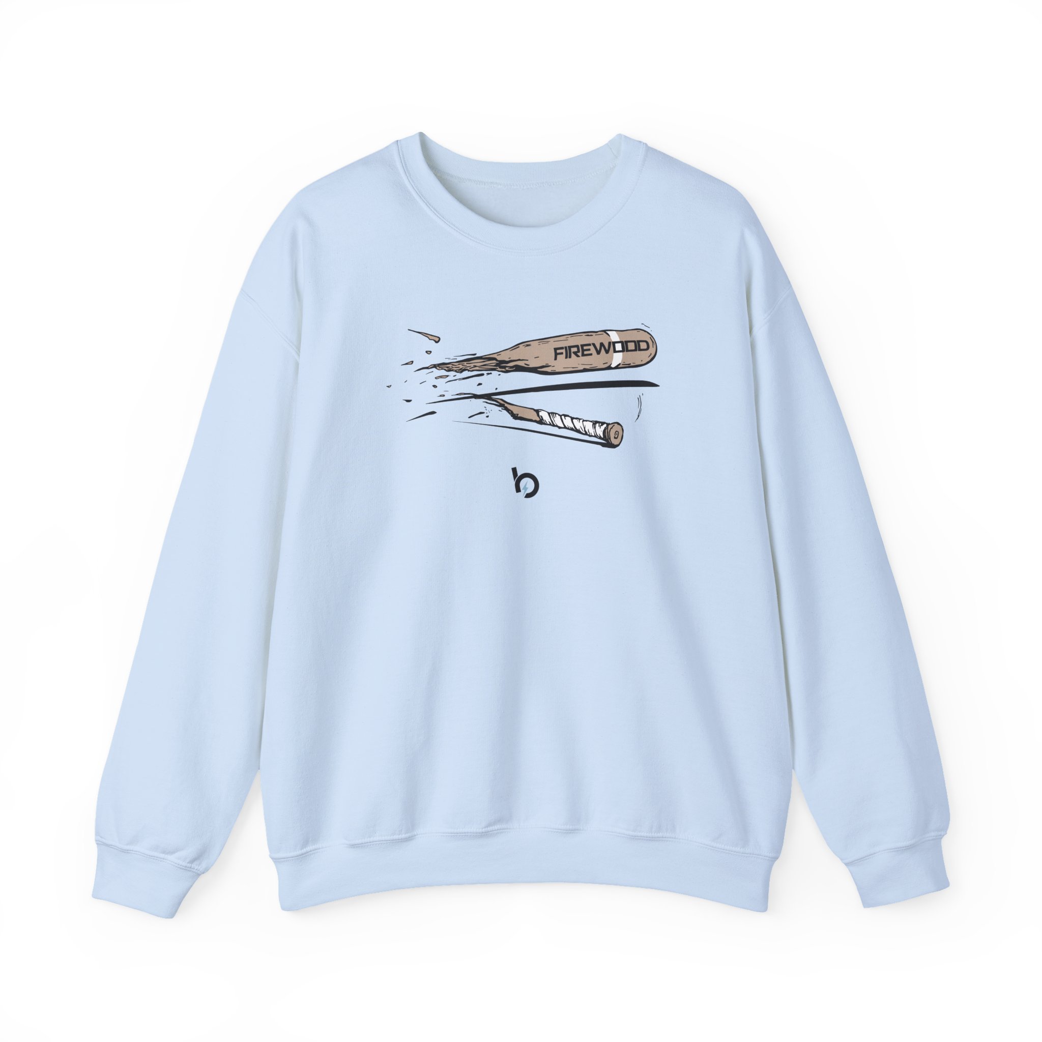 Trevor Bauer Firewood Unisex Heavy Blendâ„¢ Crewneck Sweatshirt