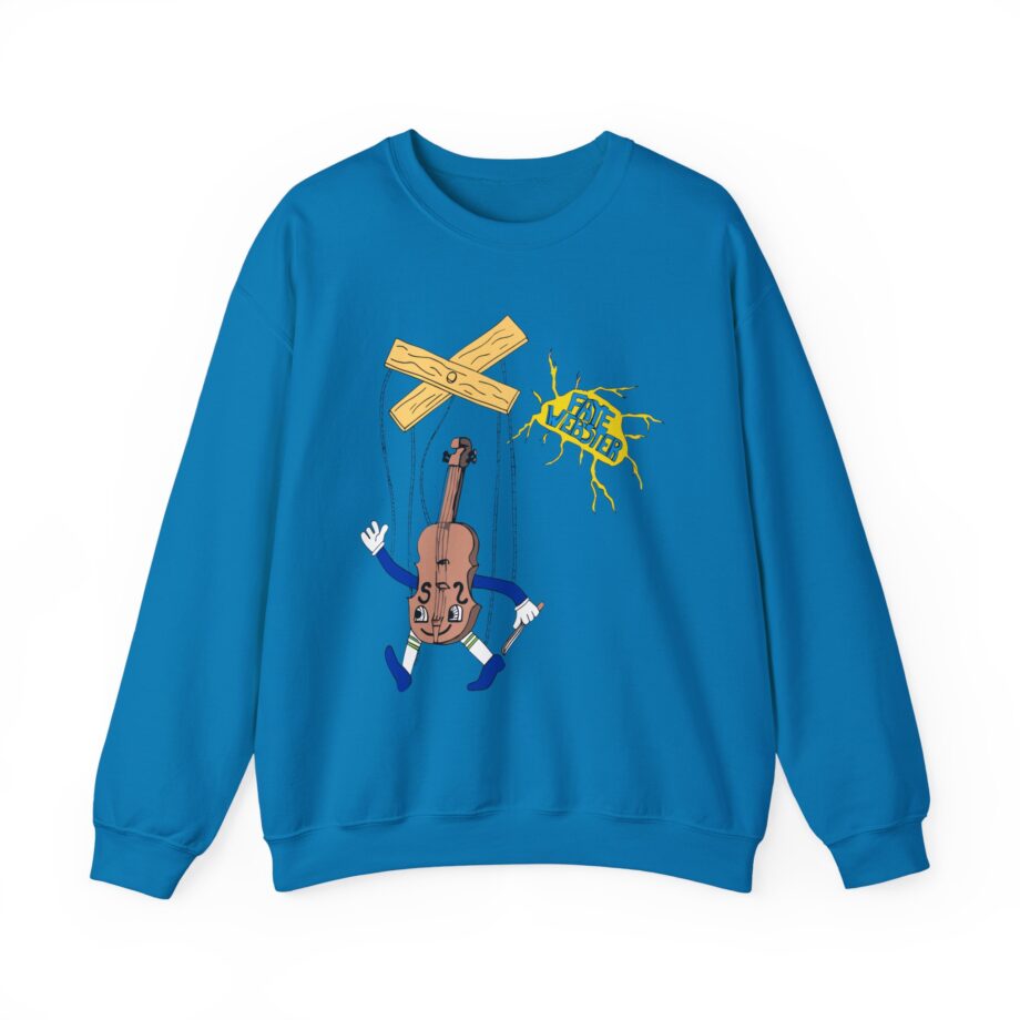 Faye Webster Felt Tip Unisex Heavy Blend™ Crewneck Sweatshirt