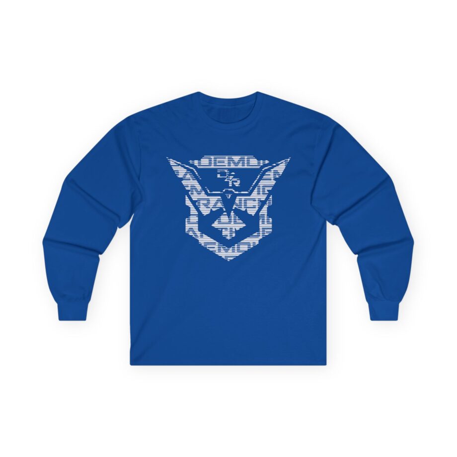 Demolition Ranch Demo Glitch Shield Unisex Ultra Cotton Long Sleeve Tee