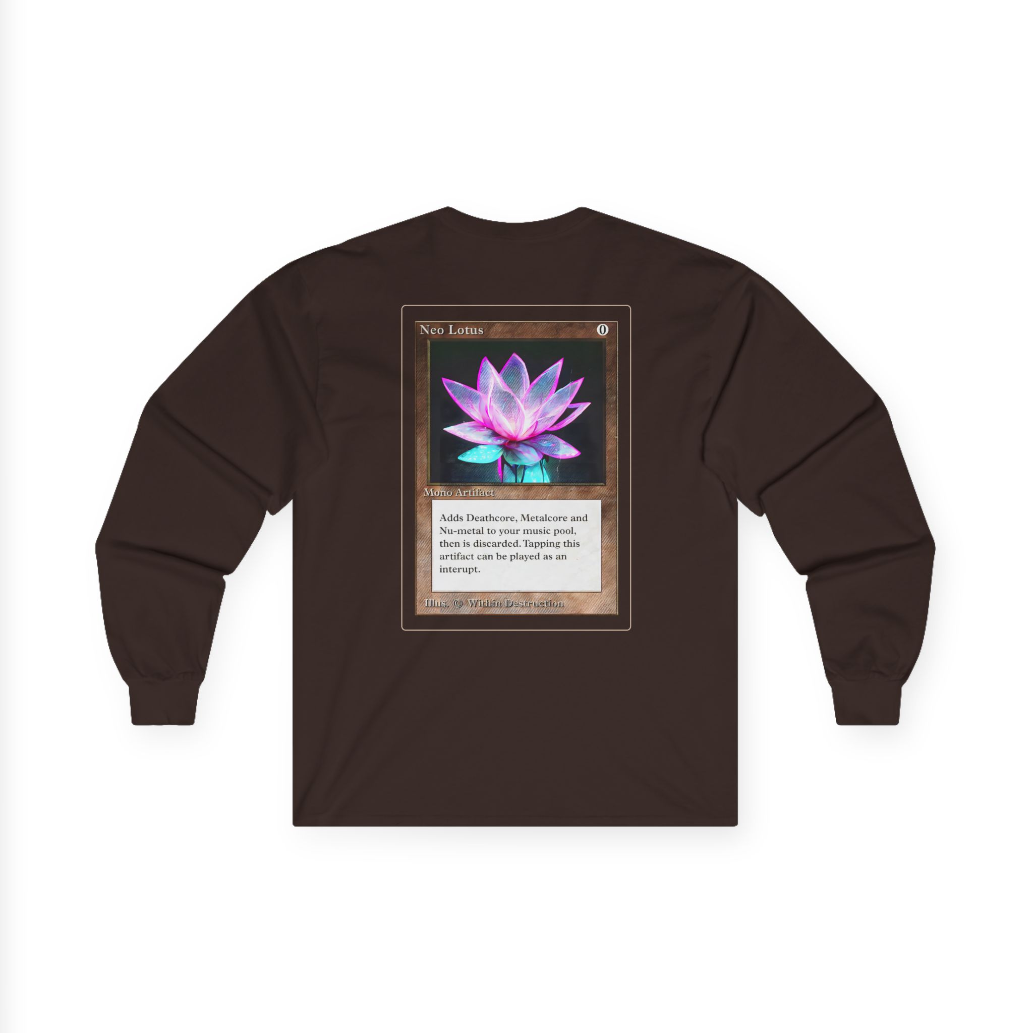 Within Destruction Neo Lotus x MTG Unisex Ultra Cotton Long Sleeve Tee
