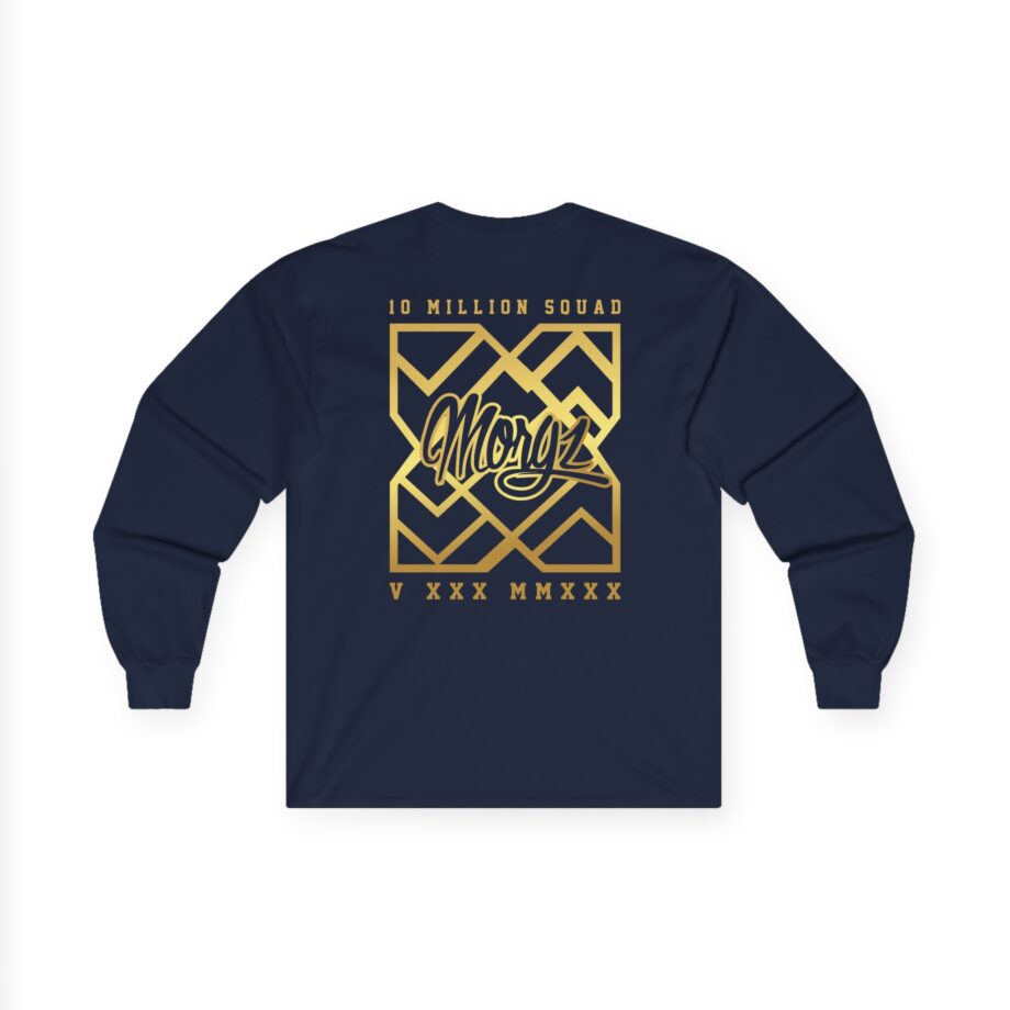 Morgz 10 Million Squad Unisex Ultra Cotton Long Sleeve Tee