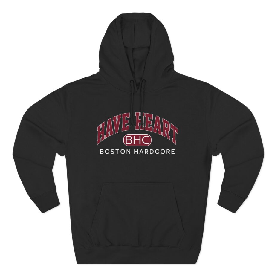 Have Heart Boston Hardcore Three-Panel Fleece Hoodie