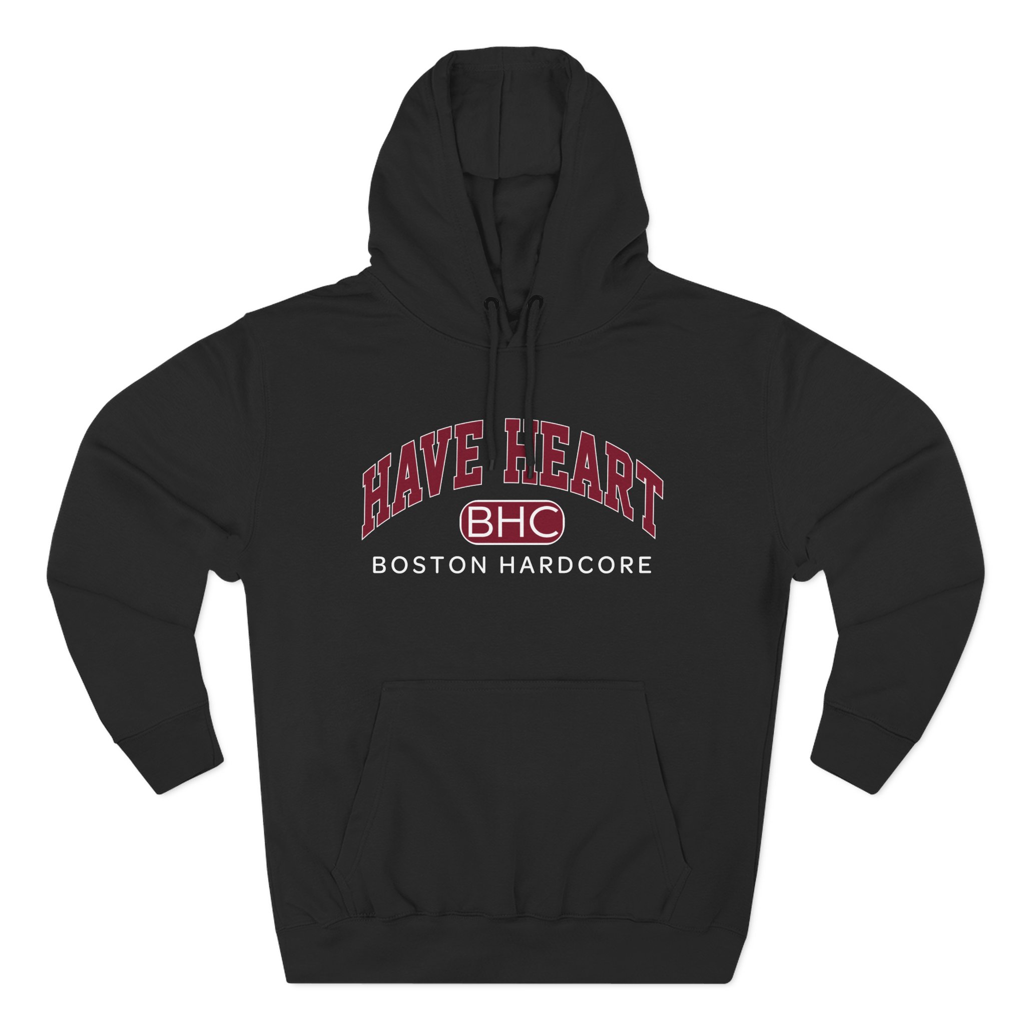 Have Heart Boston Hardcore Three-Panel Fleece Hoodie