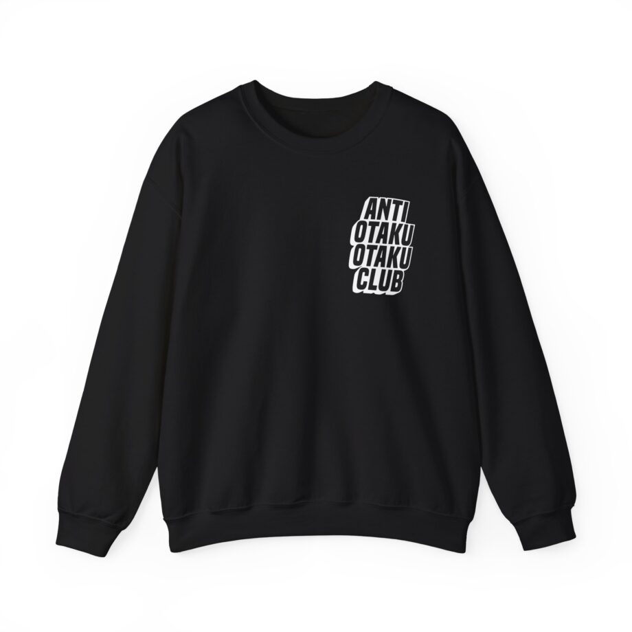 Rubius Anti Otaku Otaku Club Unisex Heavy Blend™ Crewneck Sweatshirt
