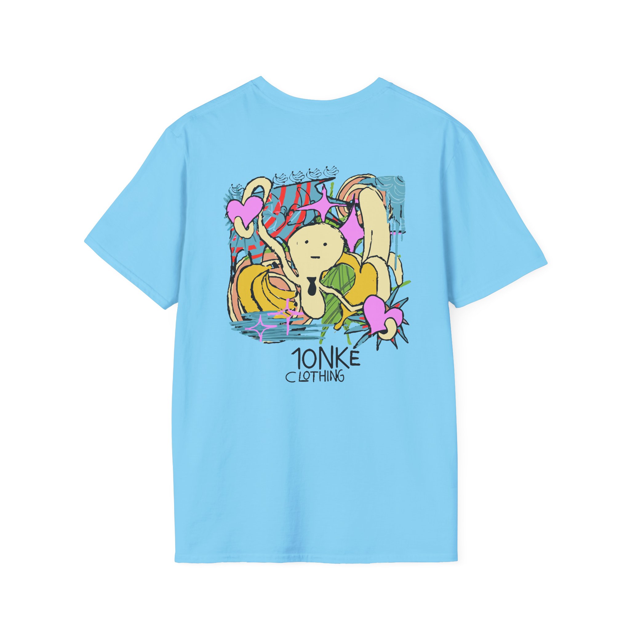 Spoonkid Basquiat Monke Unisex Softstyle T-Shirt