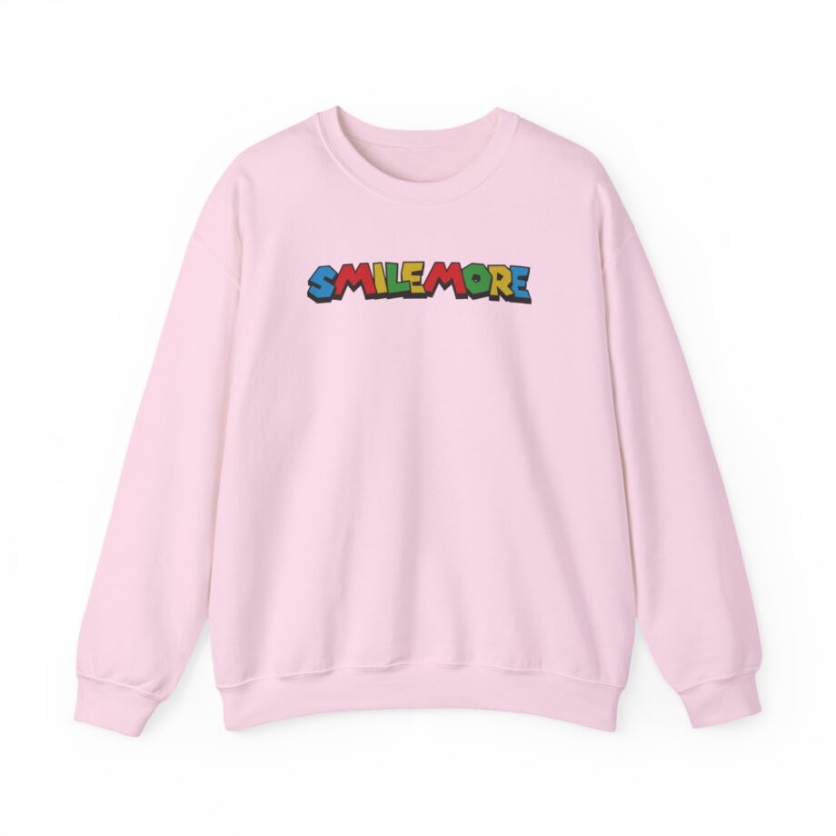Roman Atwood Colorful Smile More Unisex Heavy Blend™ Crewneck Sweatshirt