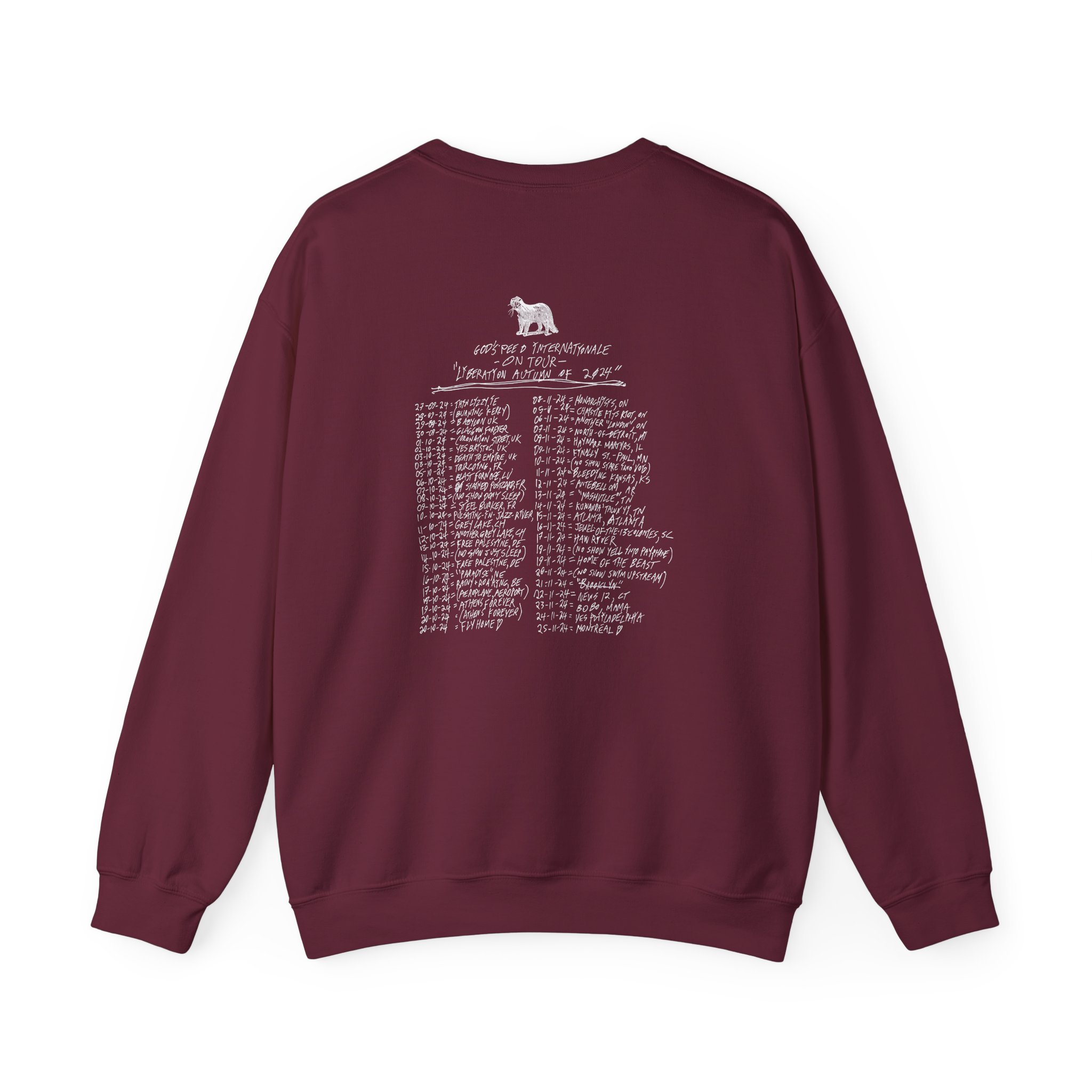 Godspeed You Black Emperor Unisex Heavy Blendâ„¢ Crewneck Sweatshirt