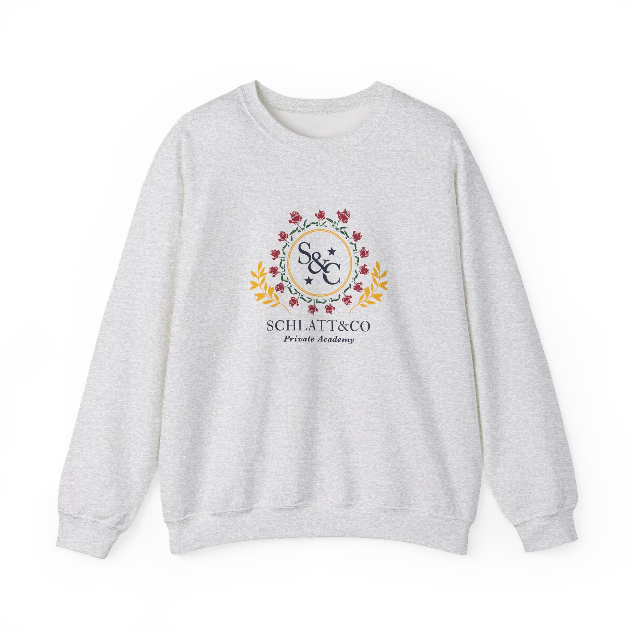 Jschlatt Private Academy Unisex Heavy Blendâ„¢ Crewneck Sweatshirt