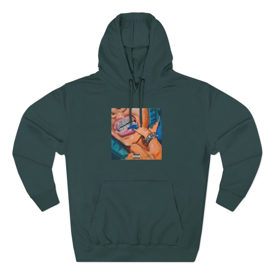 Cruz Cafune Blu€s Cover Three-Panel Fleece Hoodie