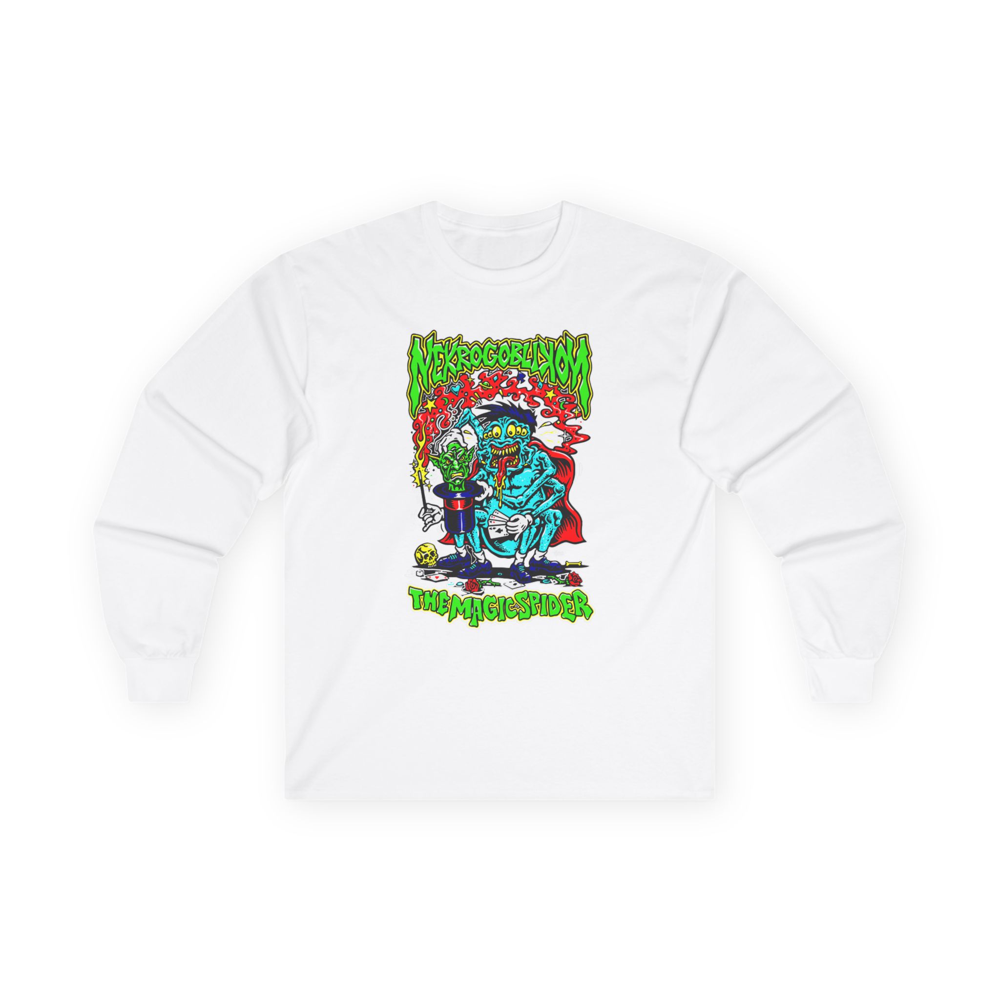 Nekrogoblikon the Magicspider Unisex Ultra Cotton Long Sleeve Tee
