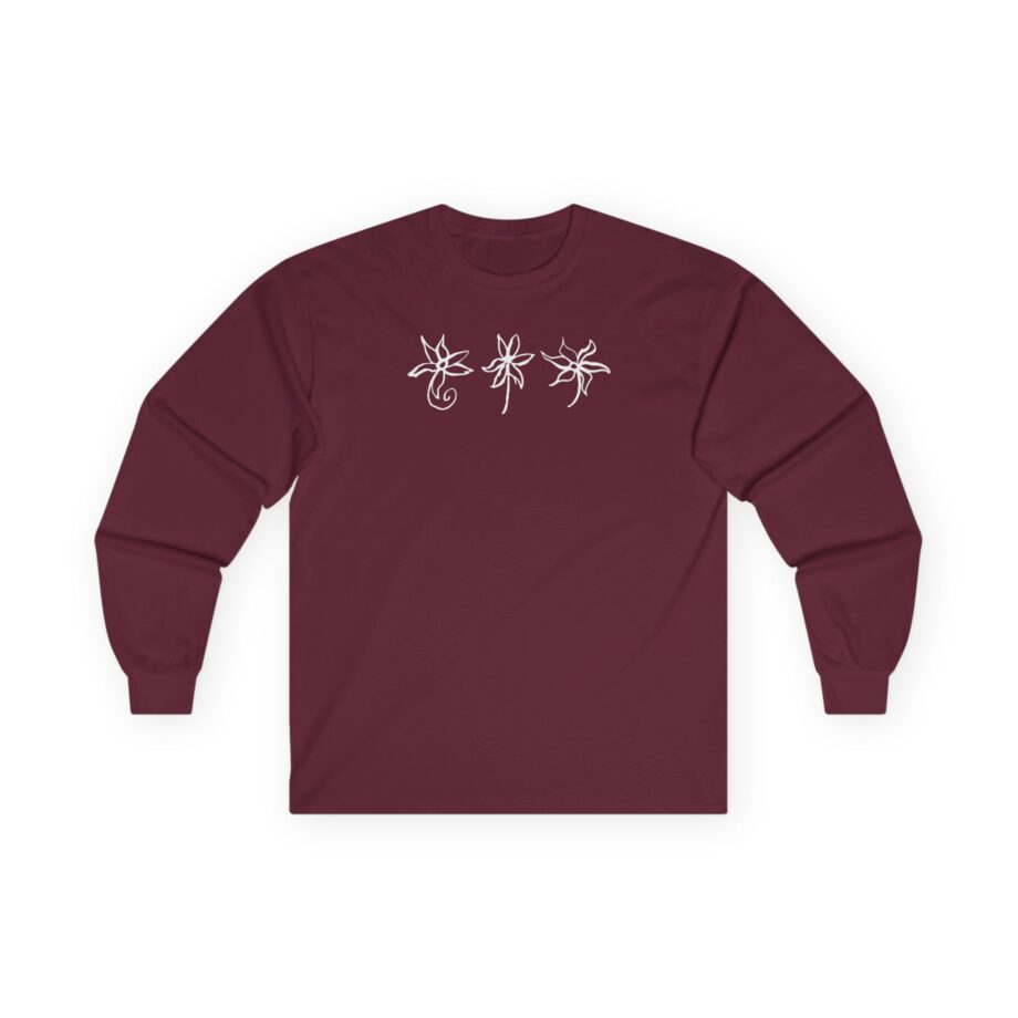 Rosalia Llylm Flower Unisex Ultra Cotton Long Sleeve Tee