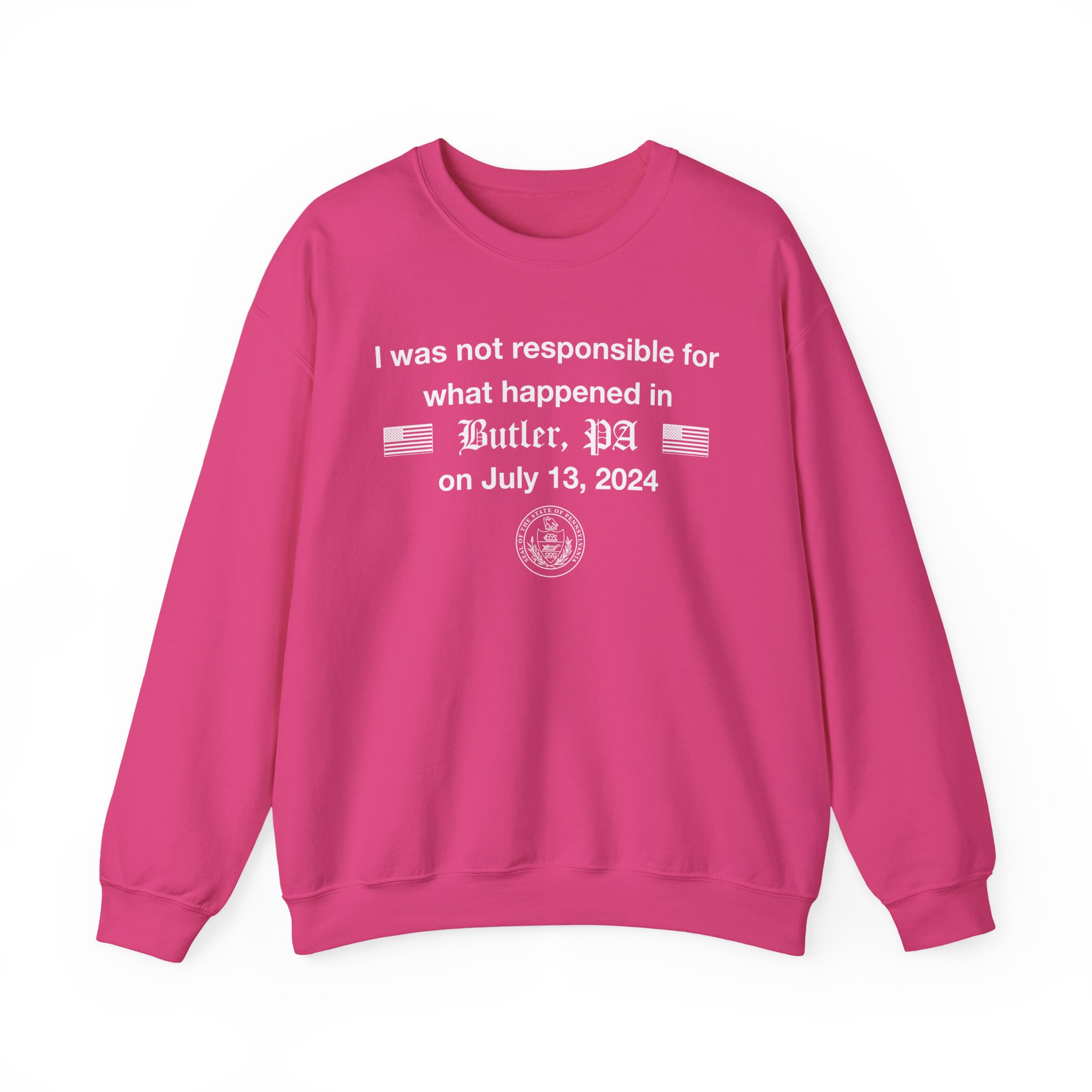 Jschlatt the Presidential Mishap Unisex Heavy Blendâ„¢ Crewneck Sweatshirt