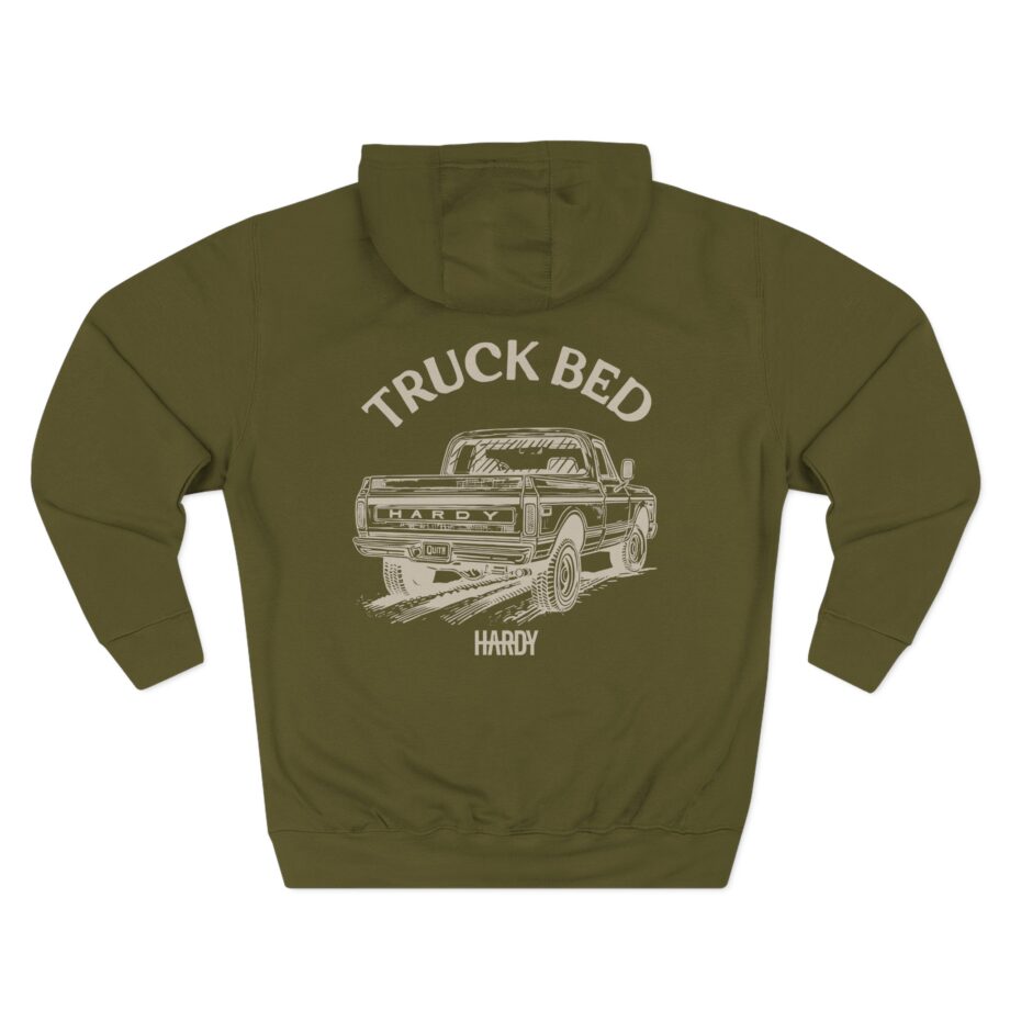 Hardy Truck Bed Three-Panel Fleece Hoodie