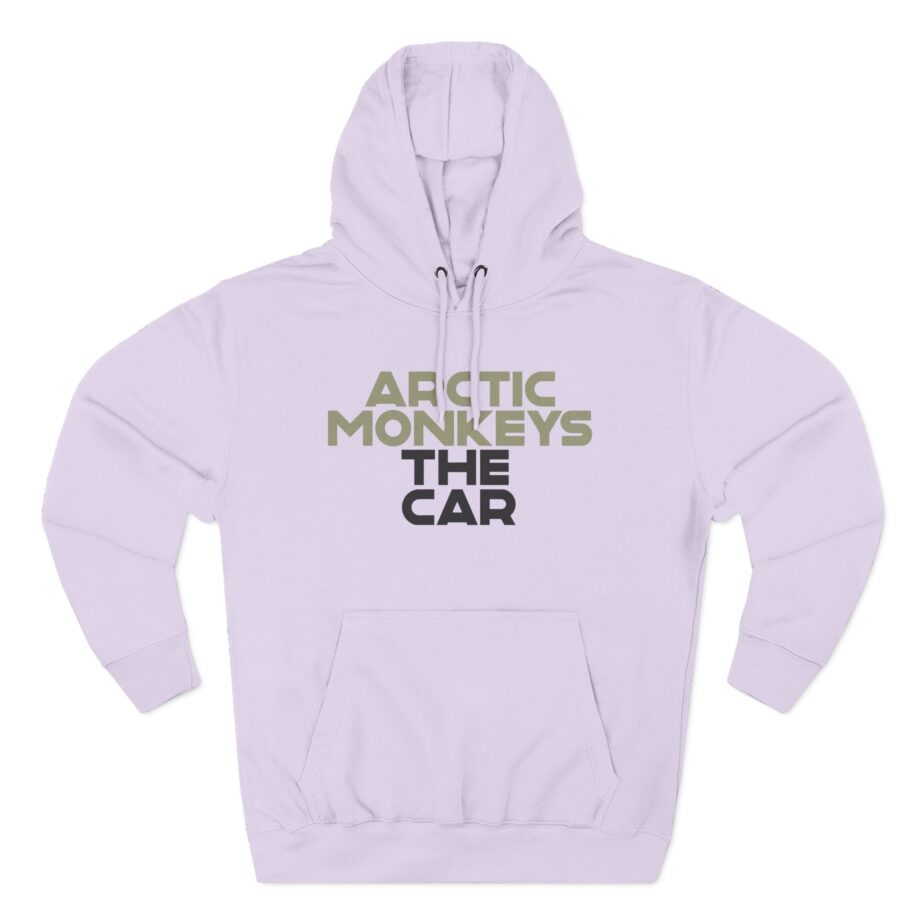 Arctic Monkeys the Car Three-Panel Fleece Hoodie