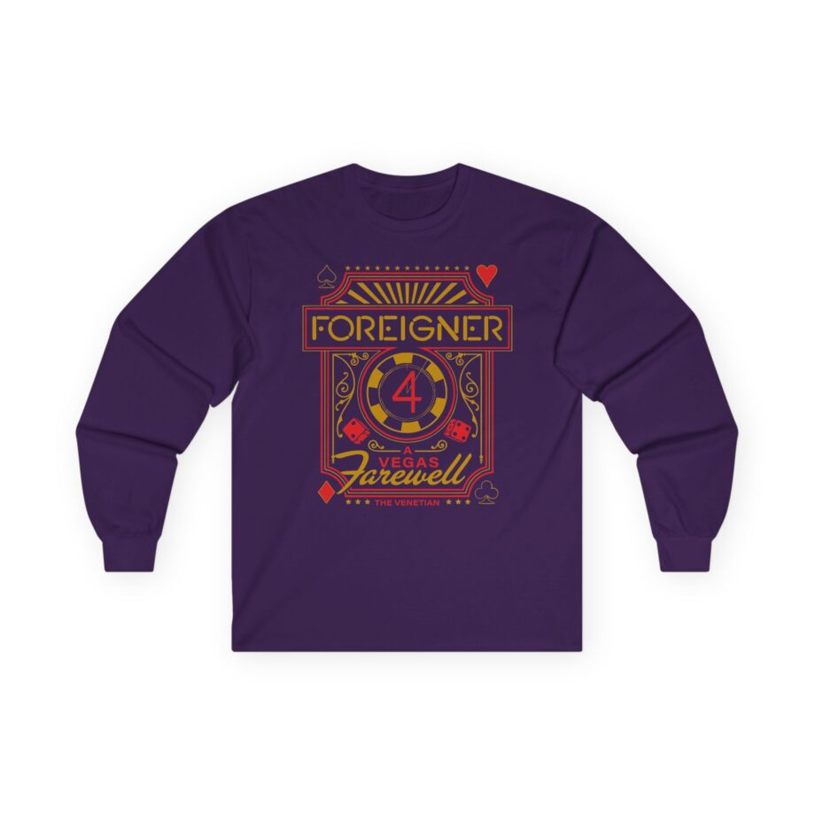 Foreigner Vegas Event Unisex Ultra Cotton Long Sleeve Tee