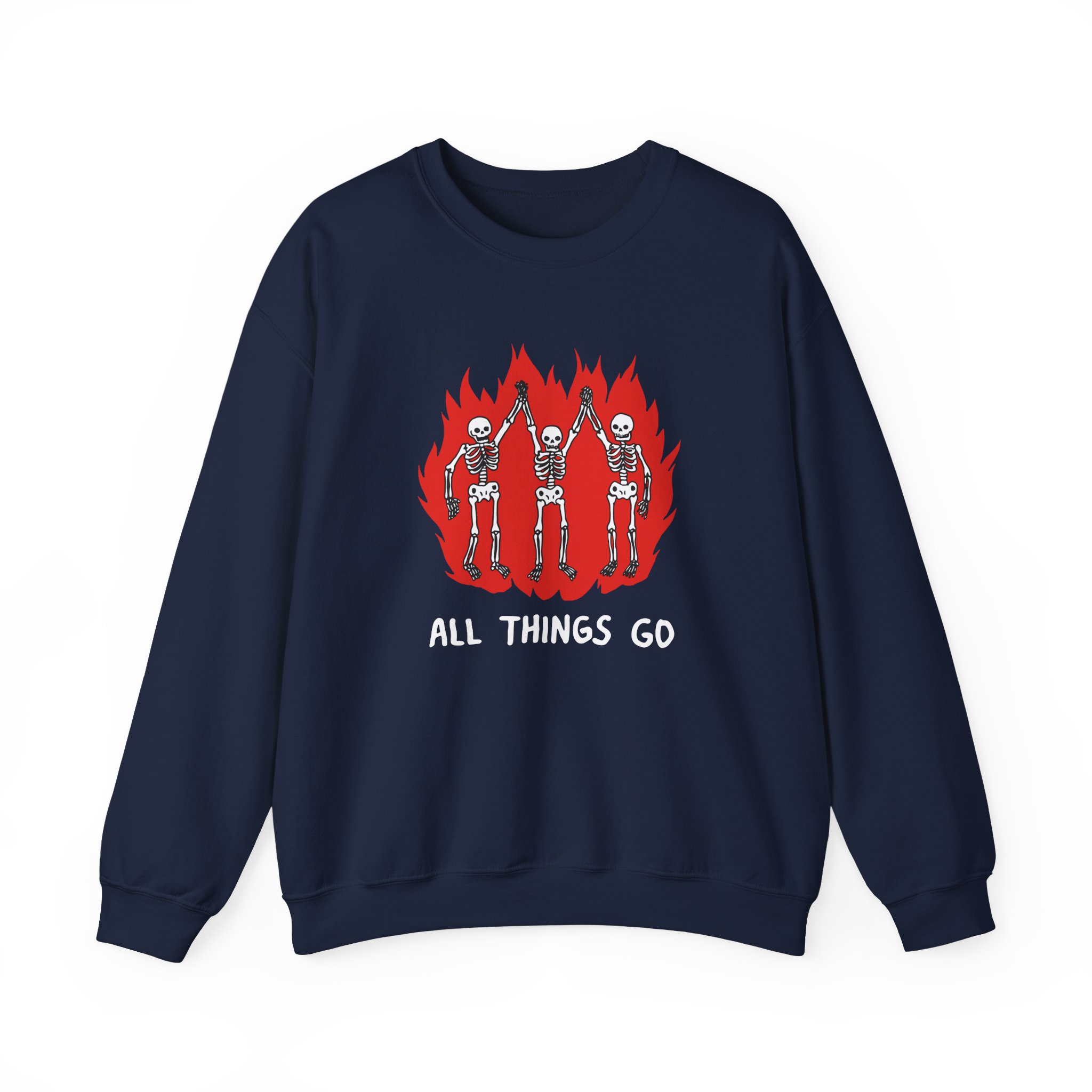 All Things Go Unisex Heavy Blendâ„¢ Crewneck Sweatshirt