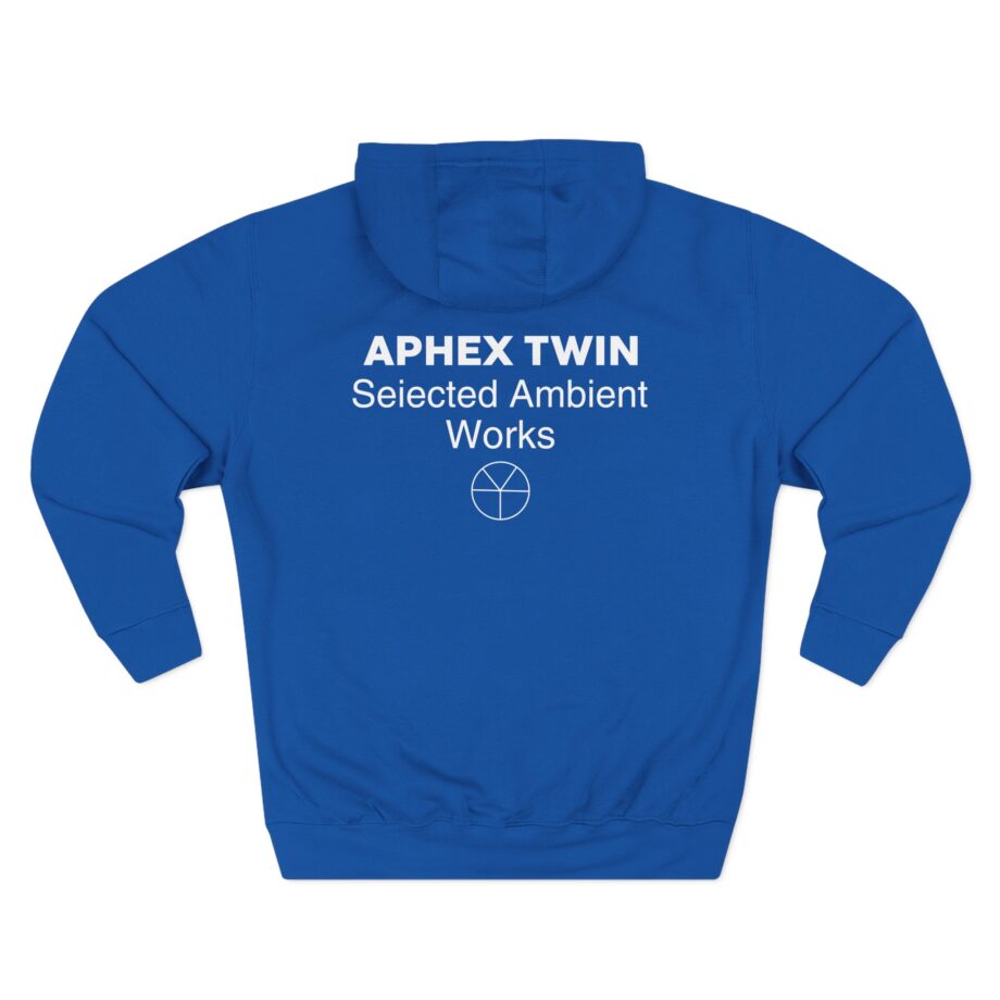 Aphex Twin Rock Band Album Tour Three-Panel Fleece Hoodie