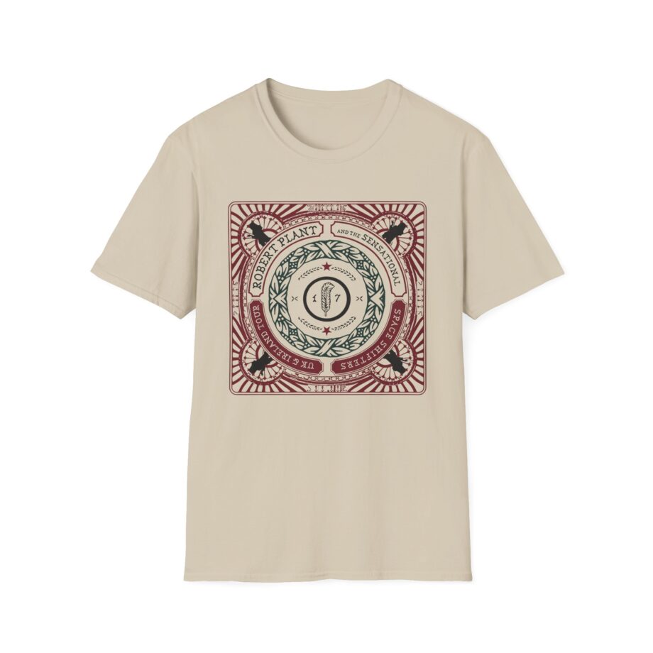 Robert Plant Retrographic Unisex Softstyle T-Shirt