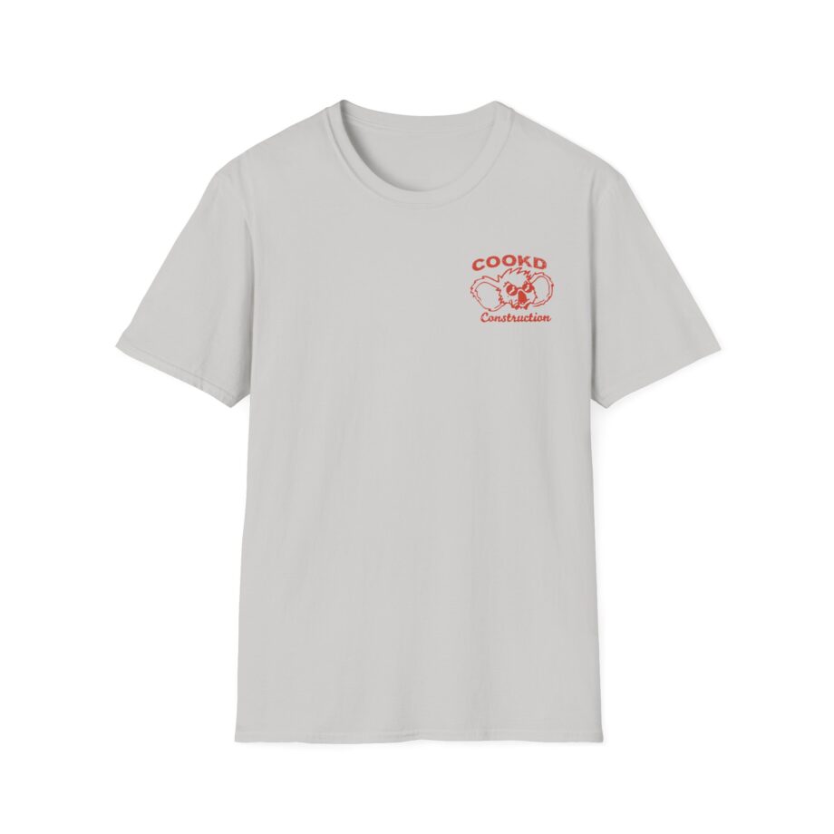 Cookd Construction Koala Unisex Softstyle T-Shirt